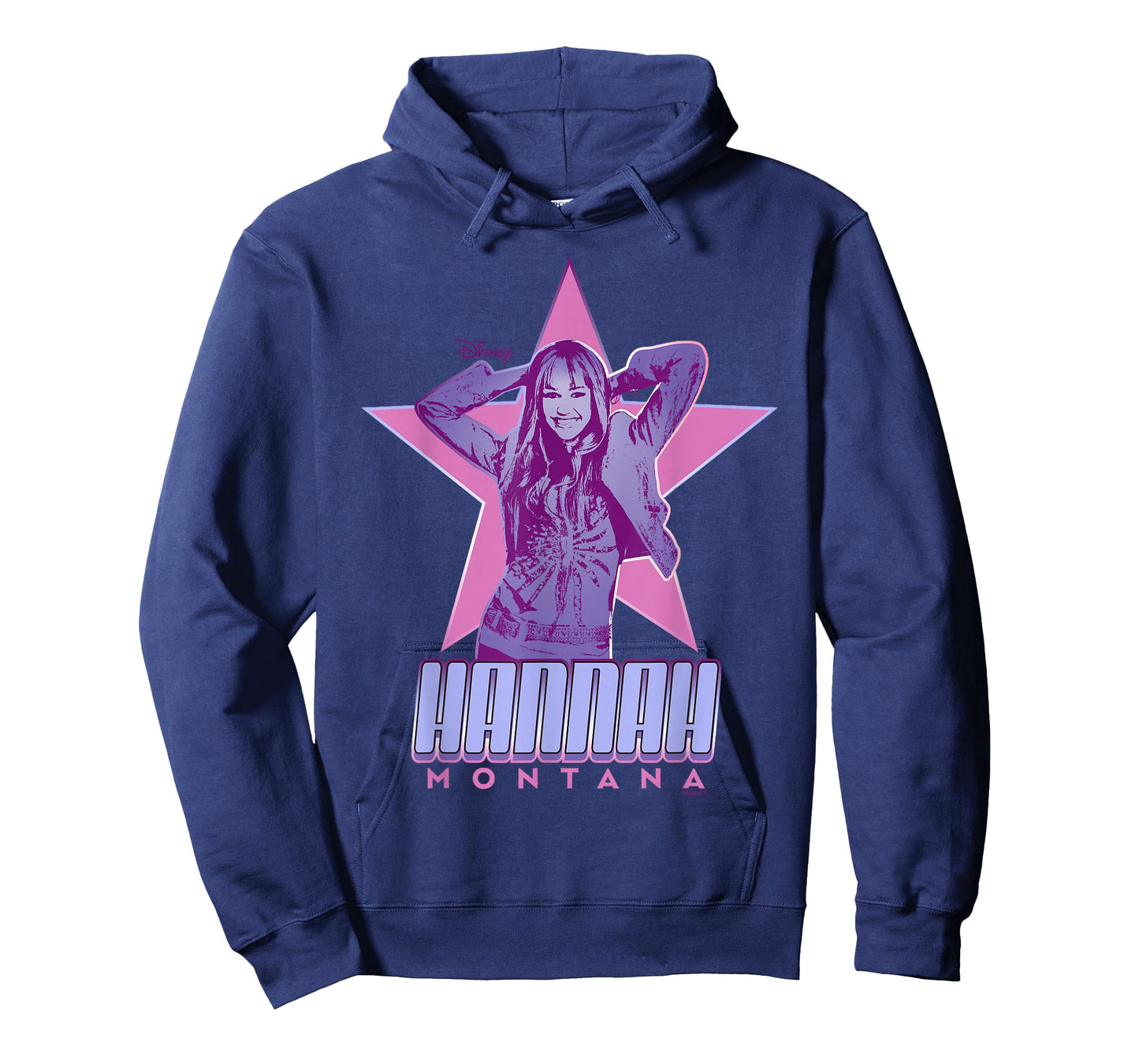Disney Hannah Montana Star Purple Cute T-Shirt