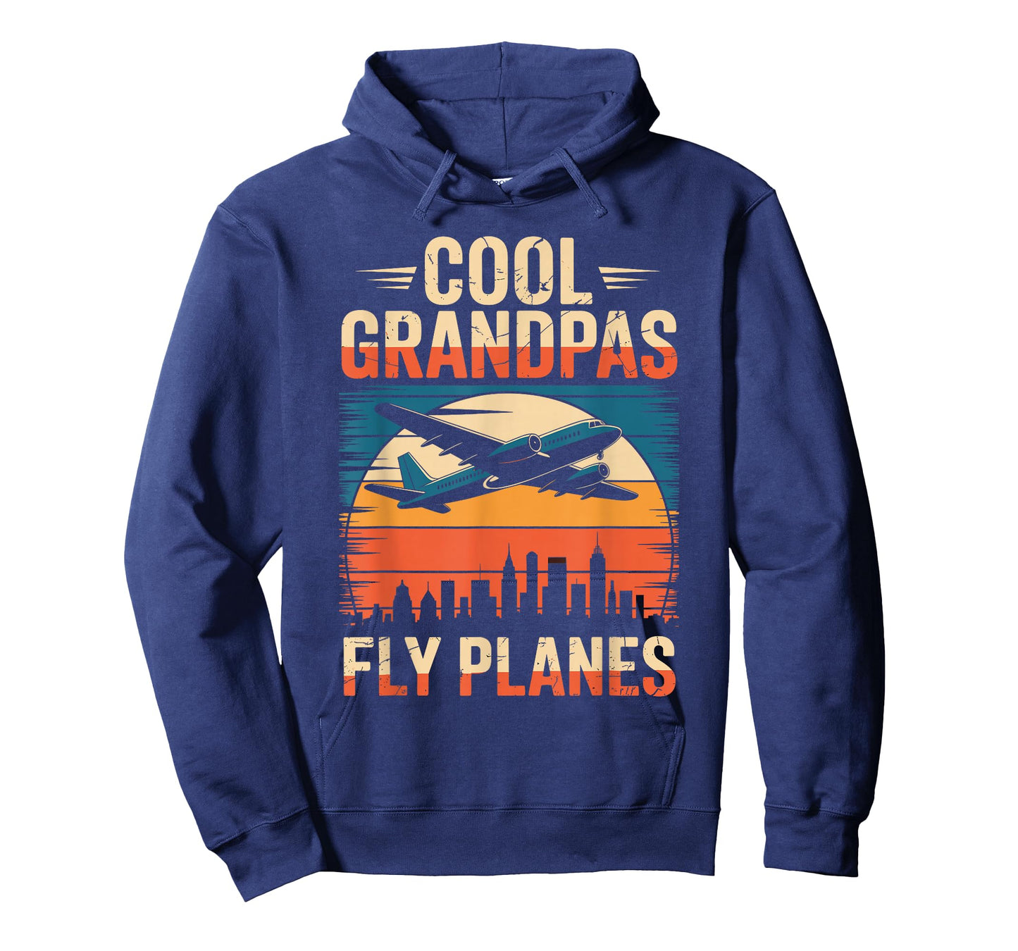 Cool Grandpas Fly Planes Airplane Pilot T-Shirt