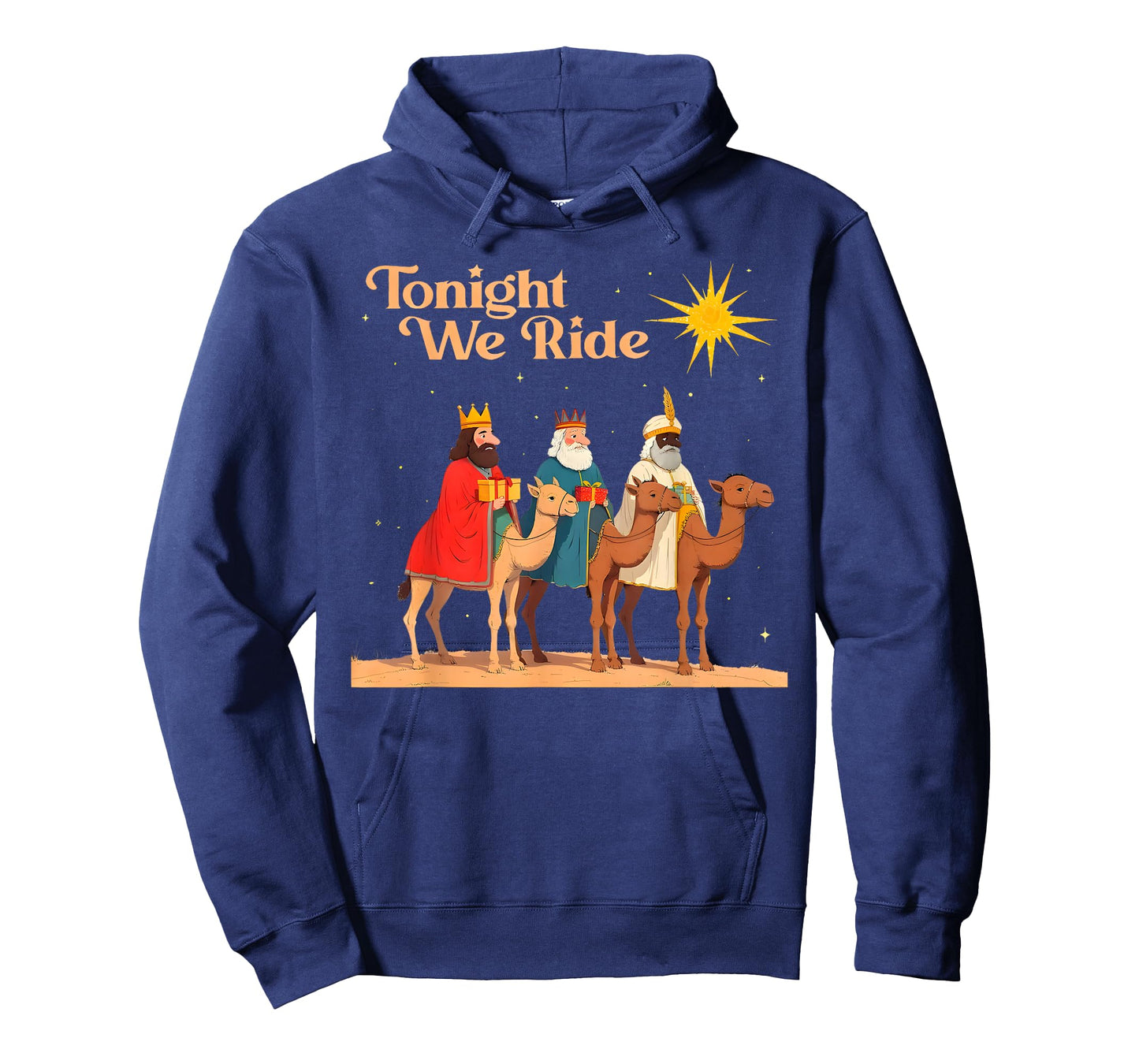 3 Wise Men Tonight We Ride Christmas T-Shirt