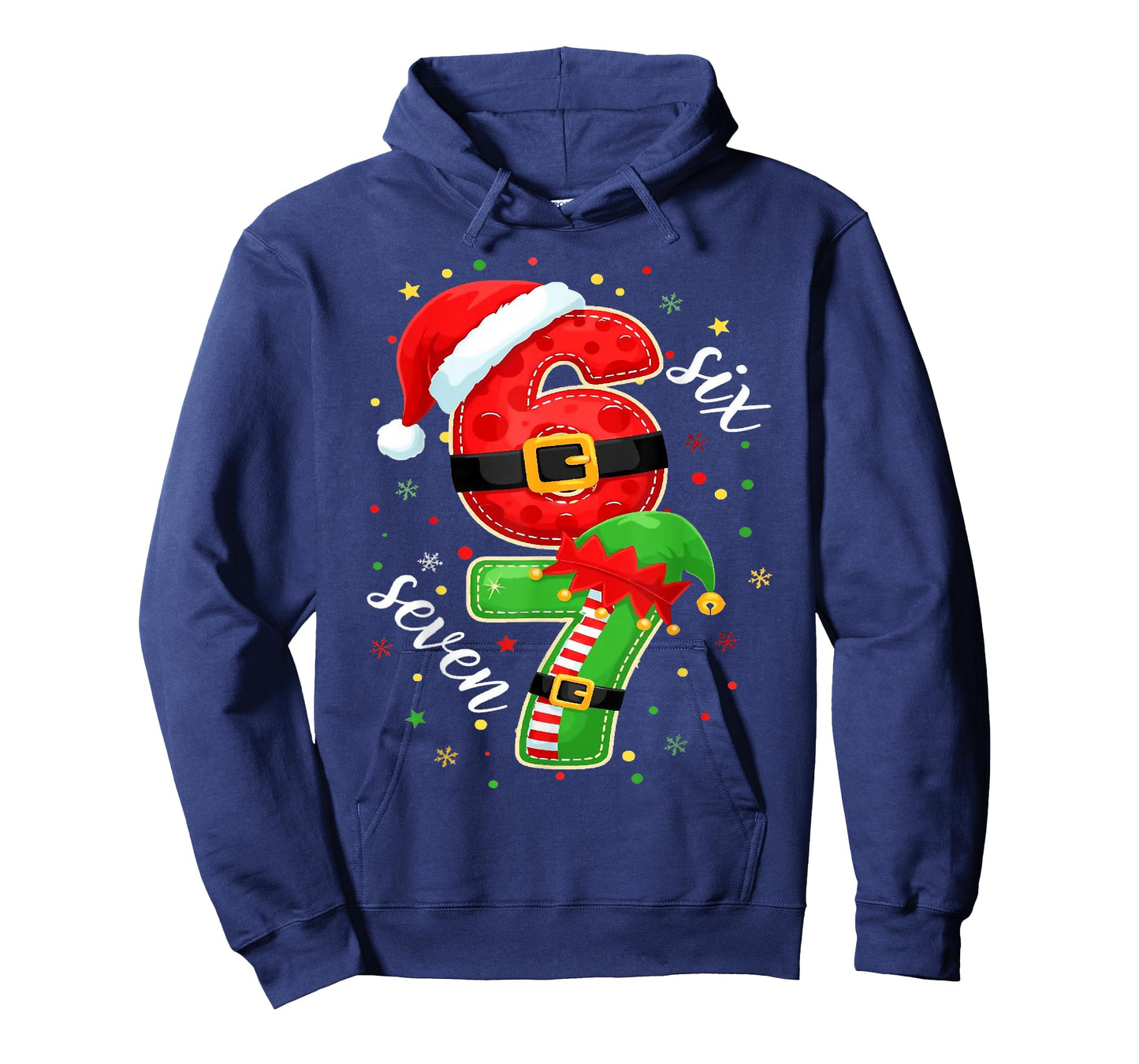 Funny Retro Six Seven Christmas 67 Xmas T-Shirt