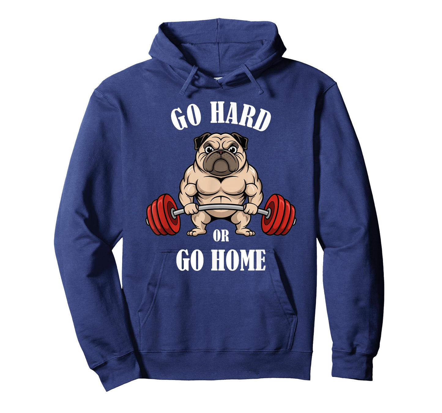Pug Workout Shirt Pug Weightlifting Gym T-Shirt