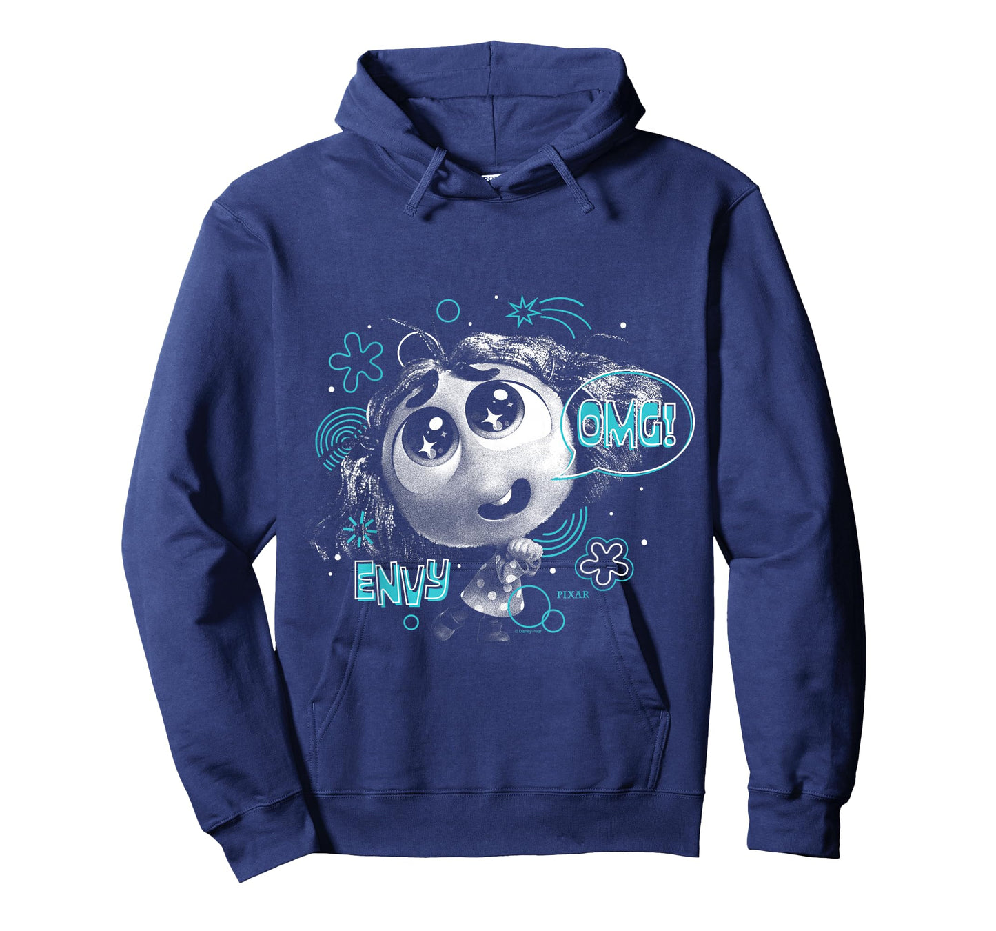 Inside Out 2 - Envy Doodle Portrait T-Shirt