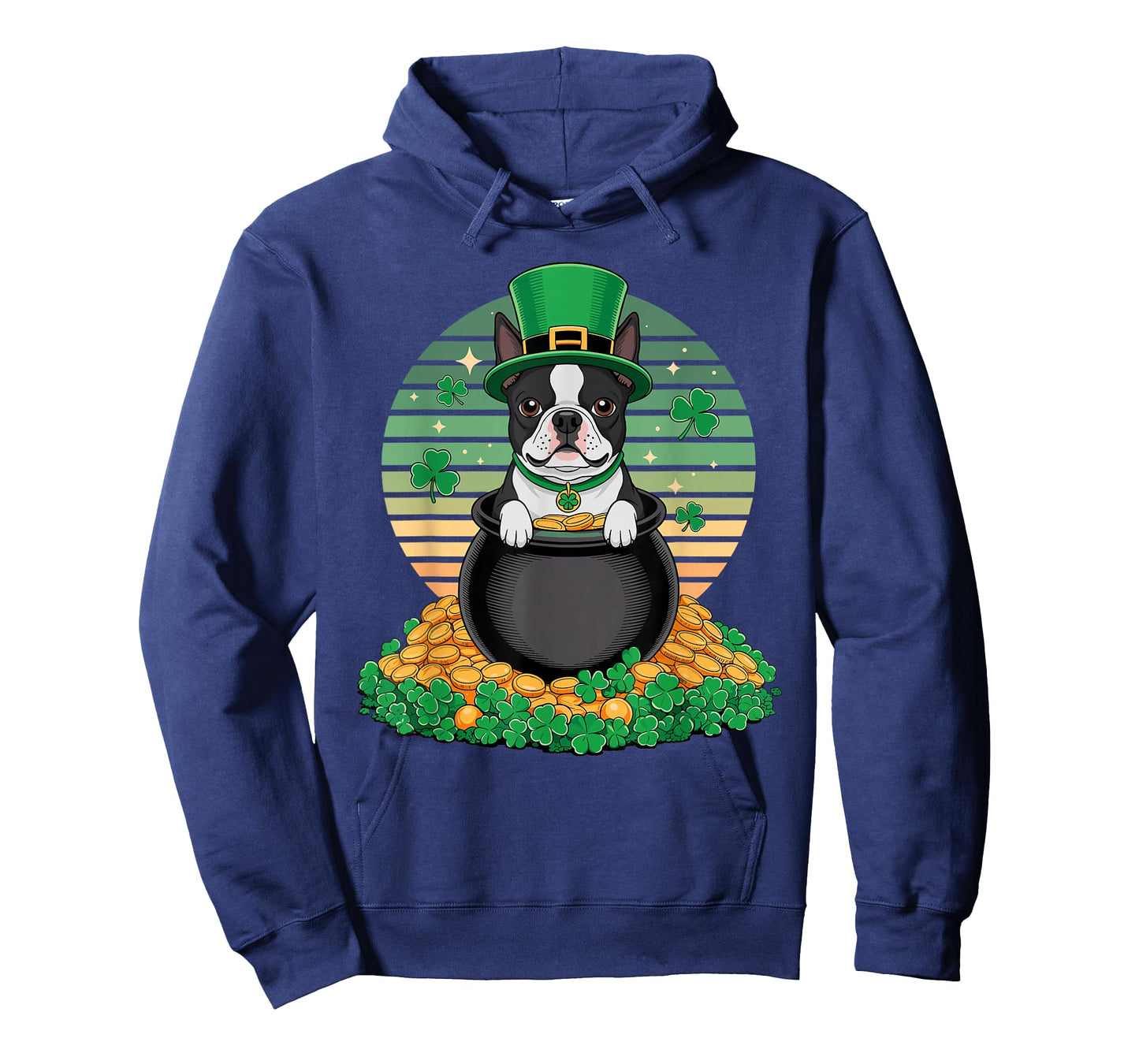 Lucky St. Patrick's Day Boston Terrier T-Shirt