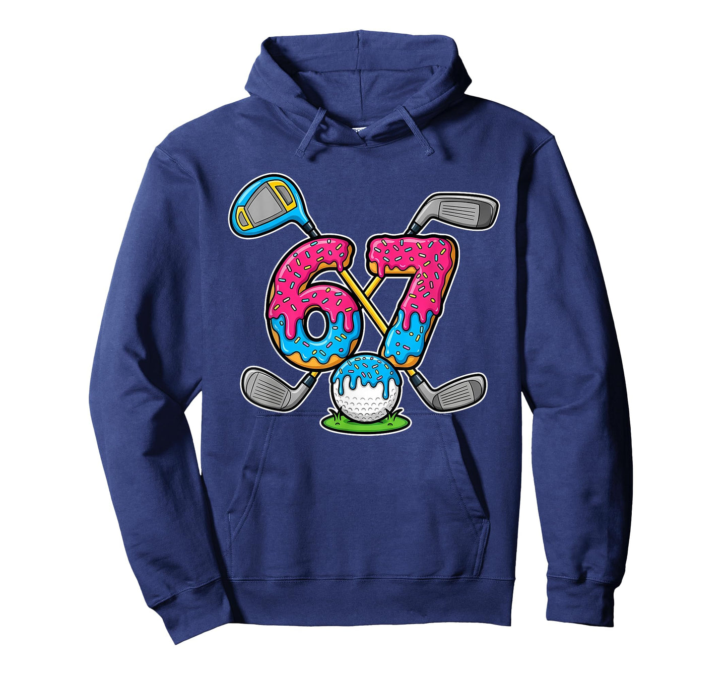 Golf Drip Number 67 Golf Player 67 T-Shirt