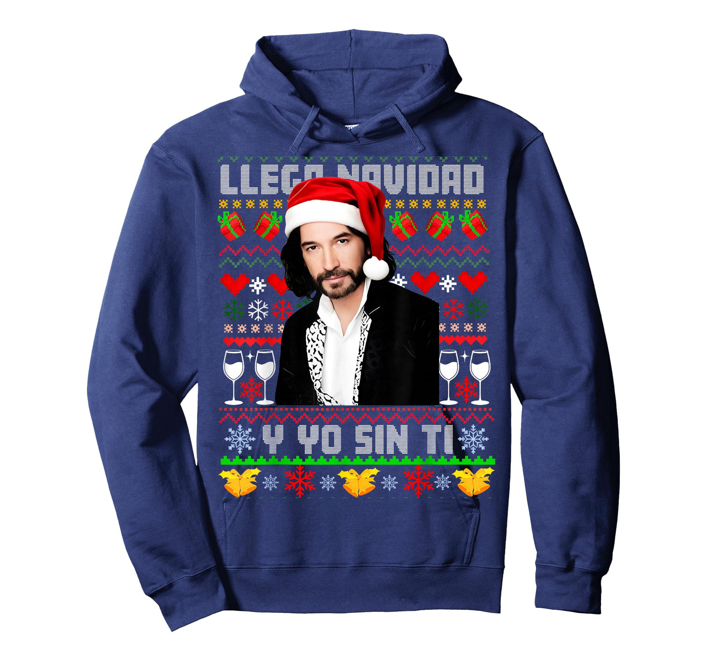 Llega Navidad y yo sin ti playera T-Shirt