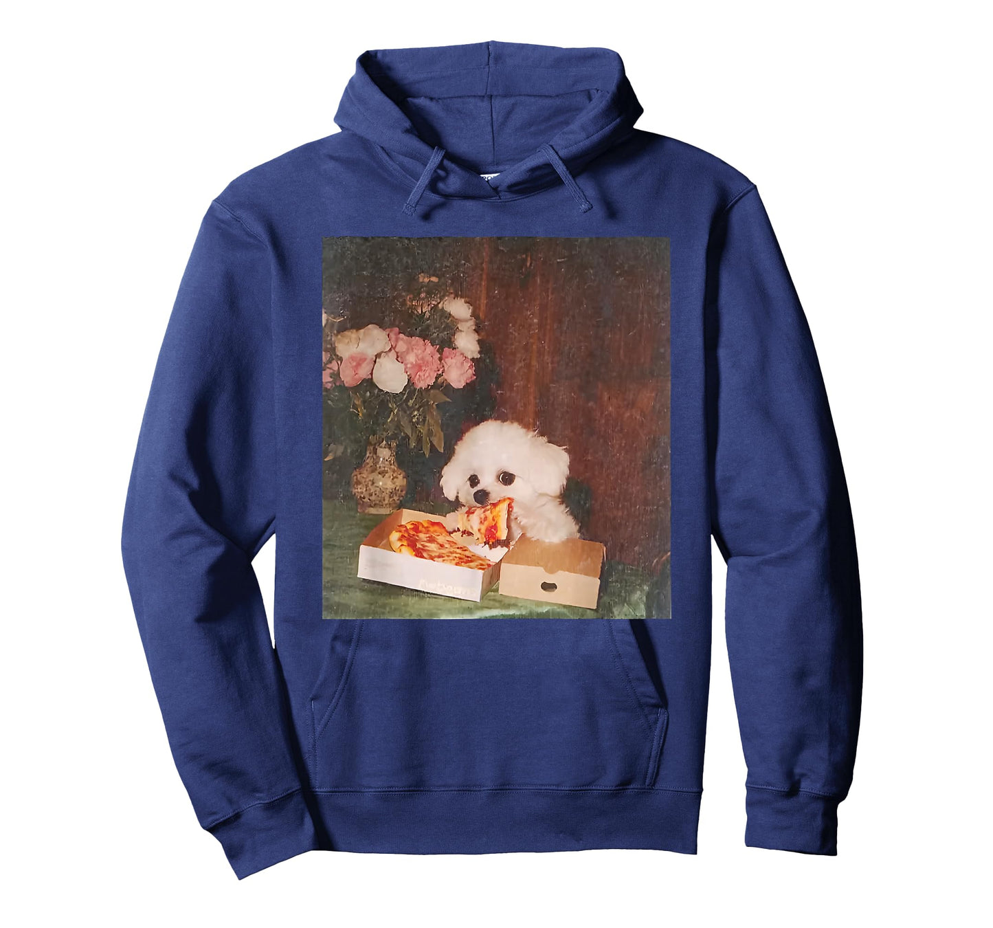 Dog Eating Pizza Funny Dog Meme T-Shirt