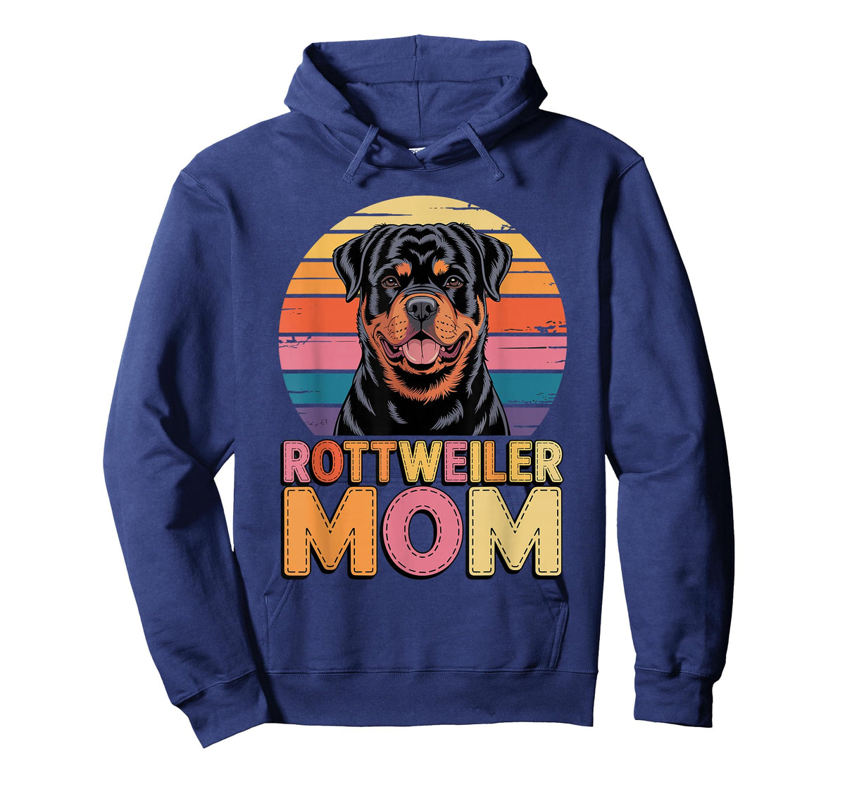 Retro Rottweiler Mom Rottweilers Rottie T-Shirt