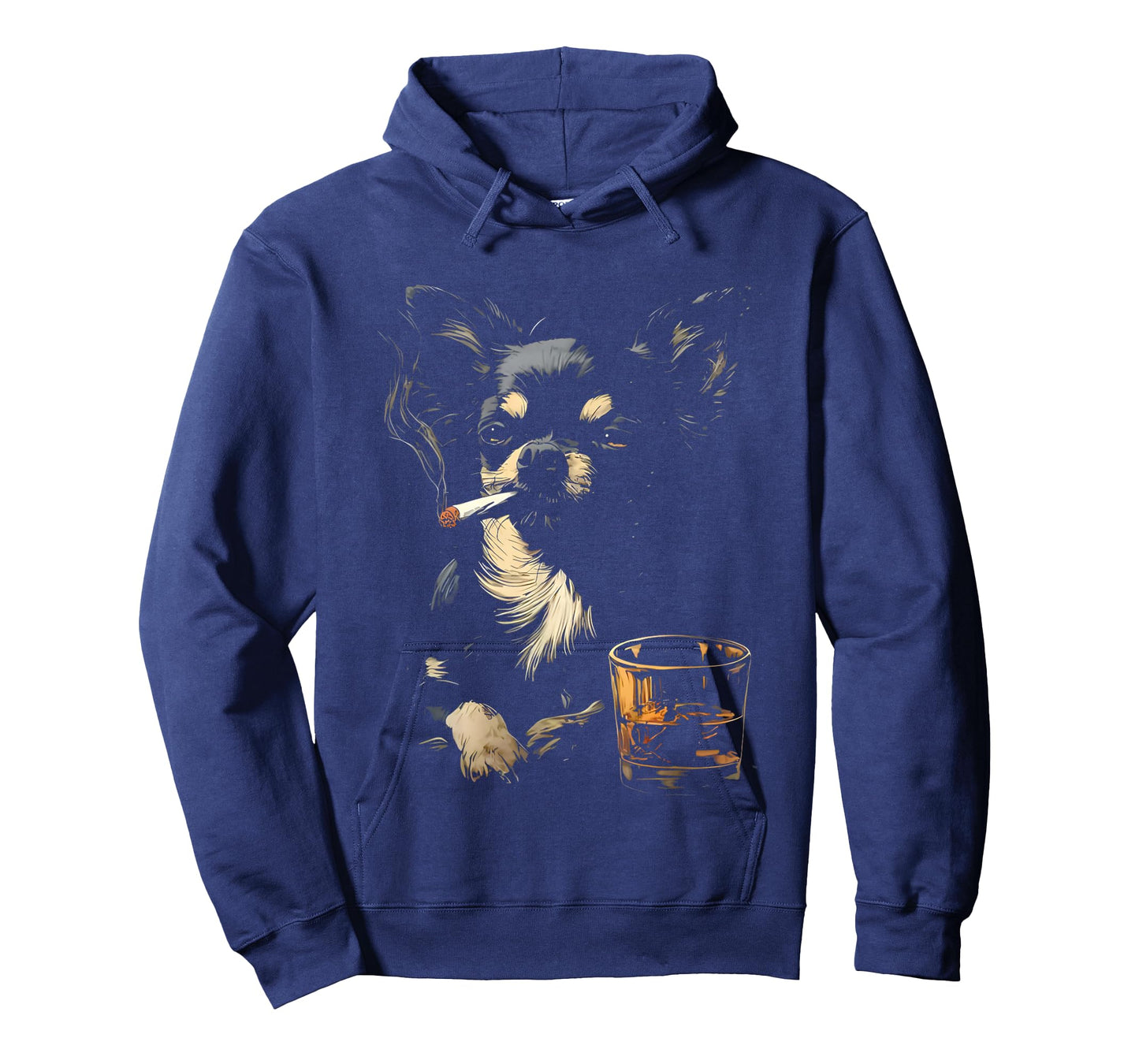 Funny Chihuahua Smoking T-Shirt