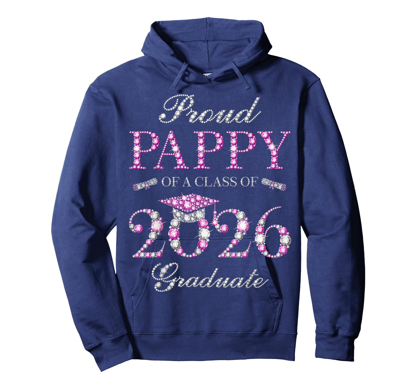 Proud Pappy of A Class of 2026 Graduate T-Shirt