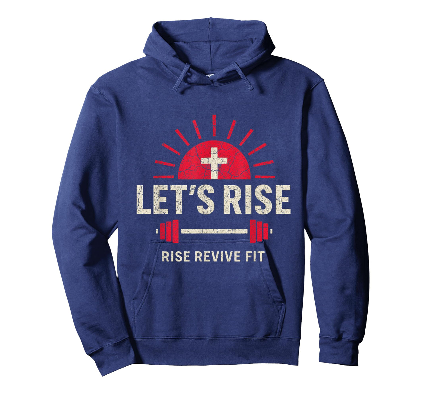 Let's Rise Christian Fitness Apparel T-Shirt