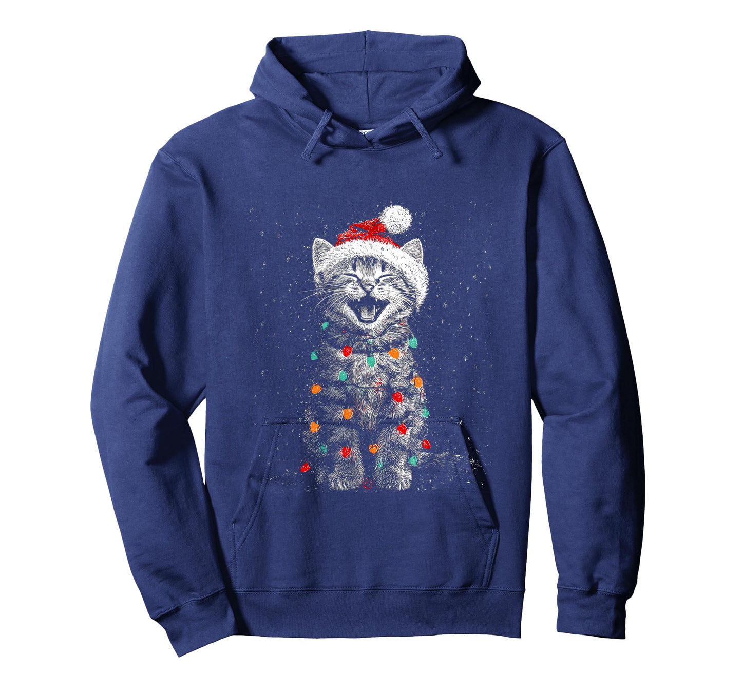 Christmas Funny Cat T-Shirt