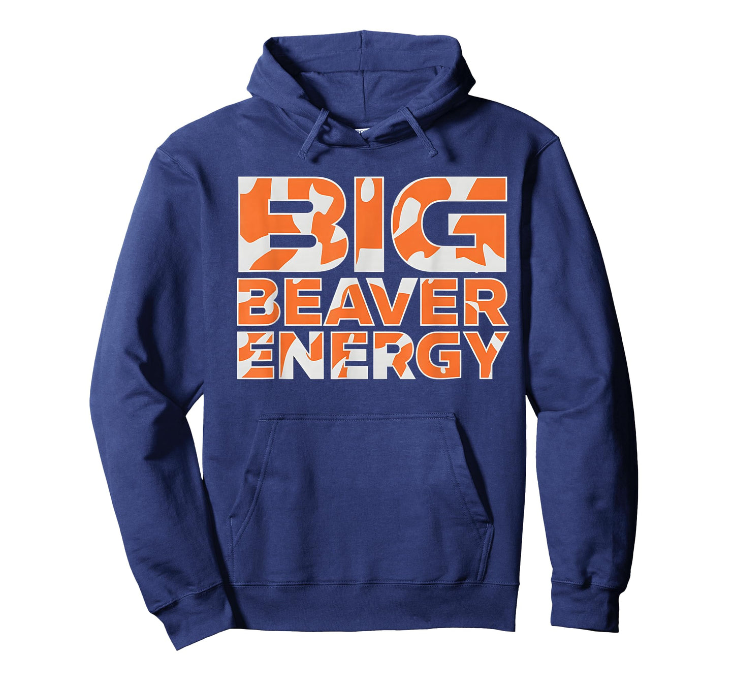 Big Beaver Energy Camo Orange T-Shirt