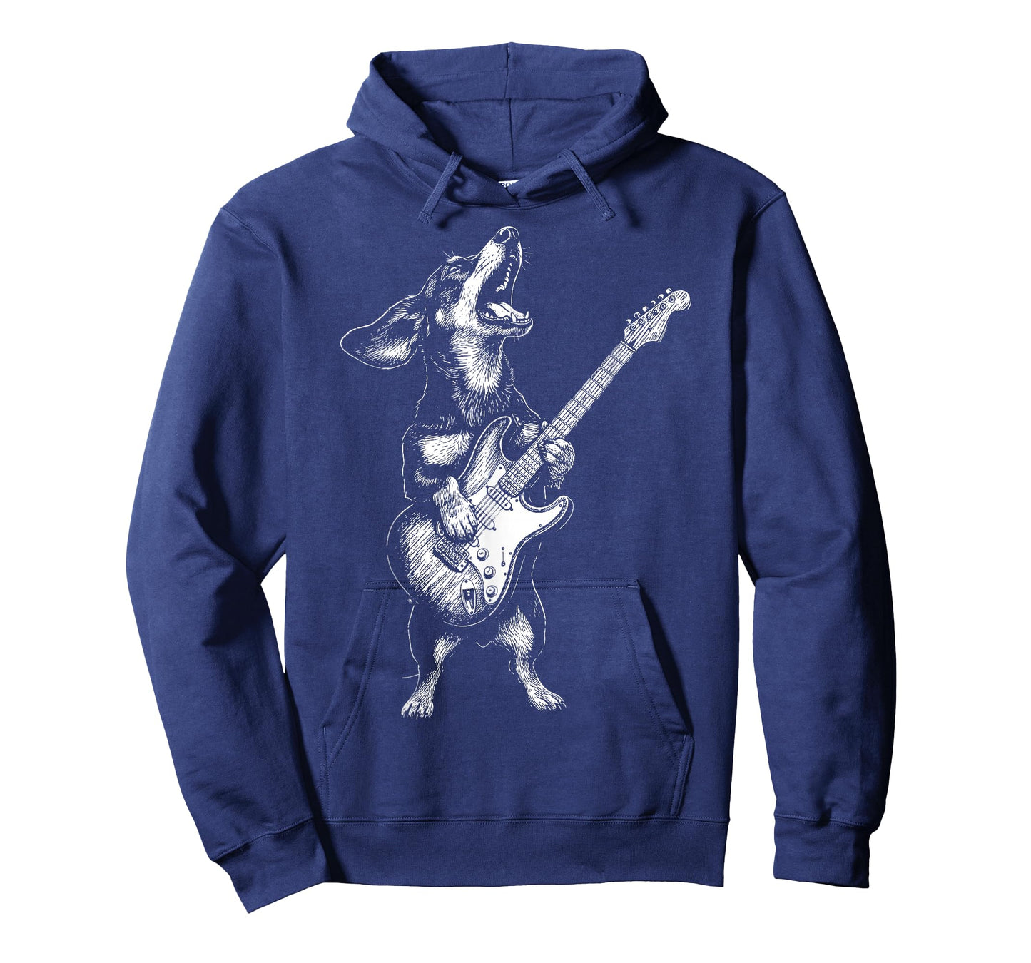 Dachshund Playing Guitar Weiner Dog T-Shirt