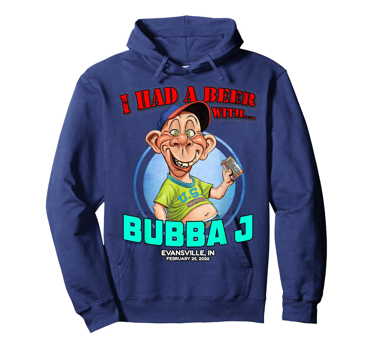 Bubba J Evansville, in (2026) T-Shirt