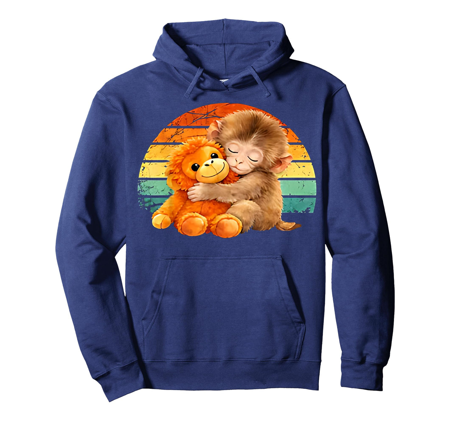Retro Vintage Baby Monkey Punch T-Shirt