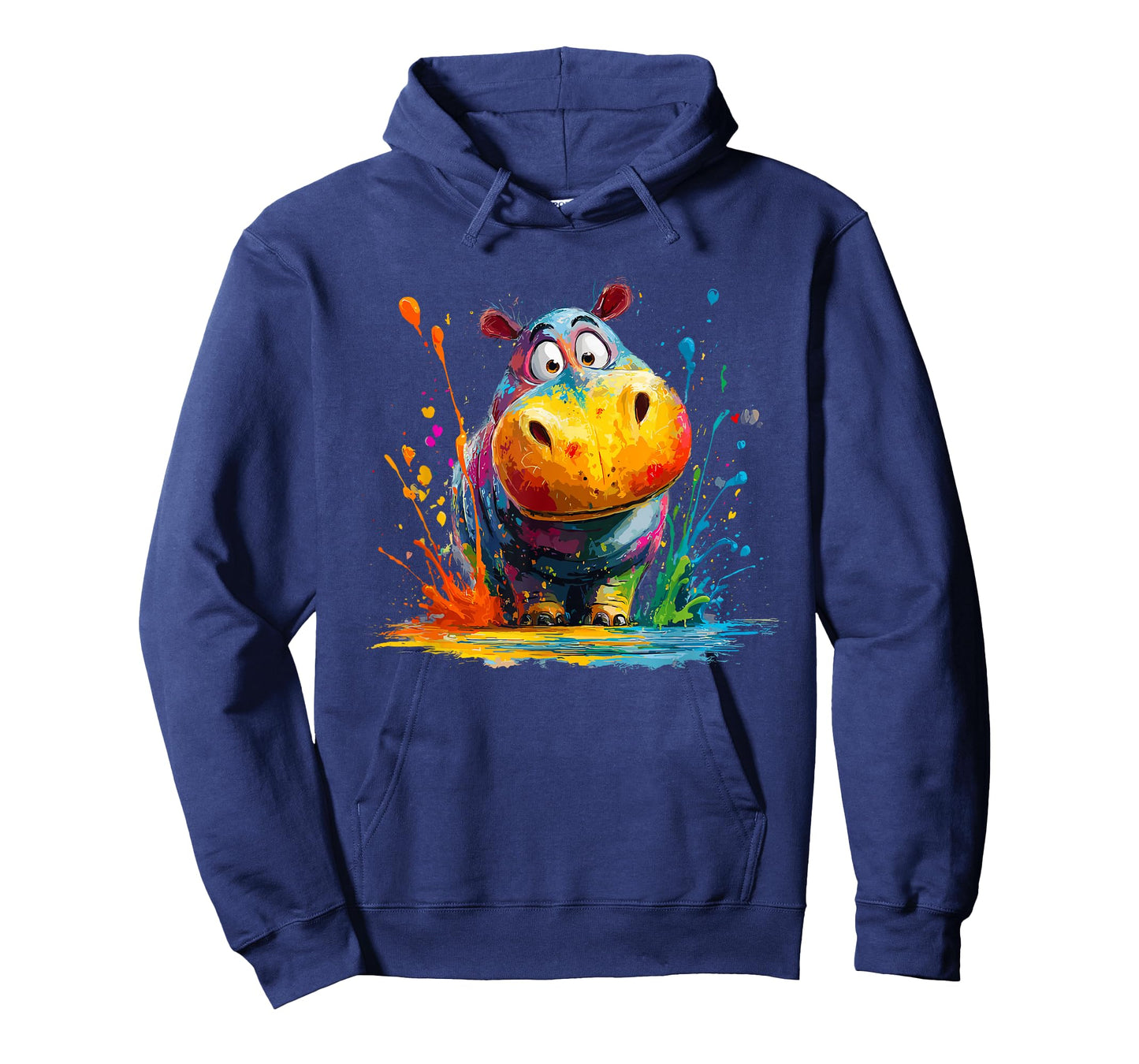 Cute Hippo Art T-Shirt