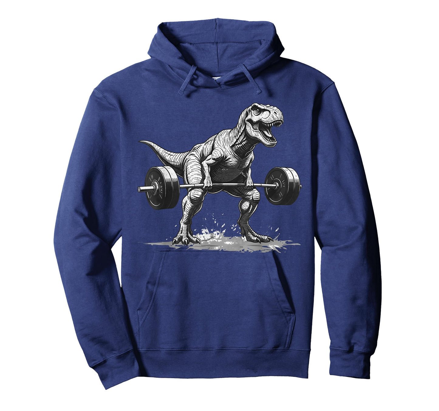 T-Rex Weightlifter Dinosaur Gym Workout T-Shirt