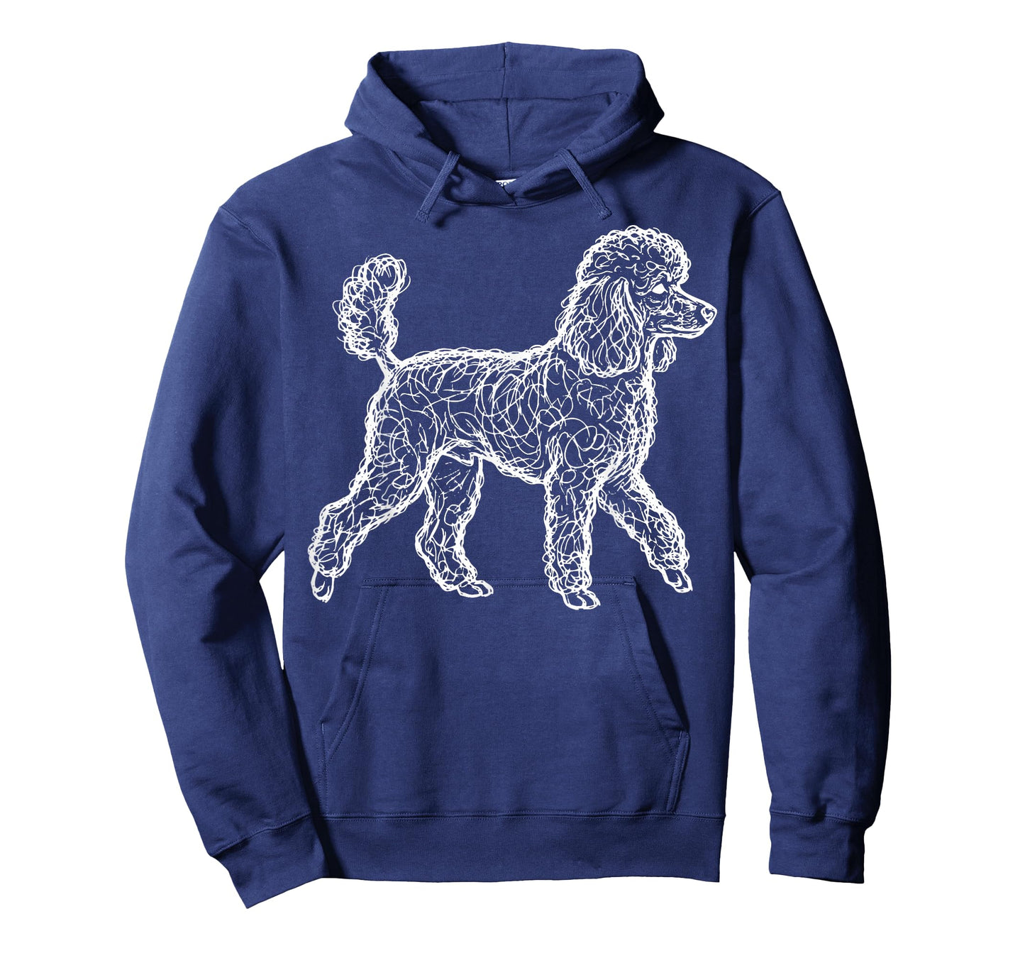 Poodle Line Art T-Shirt