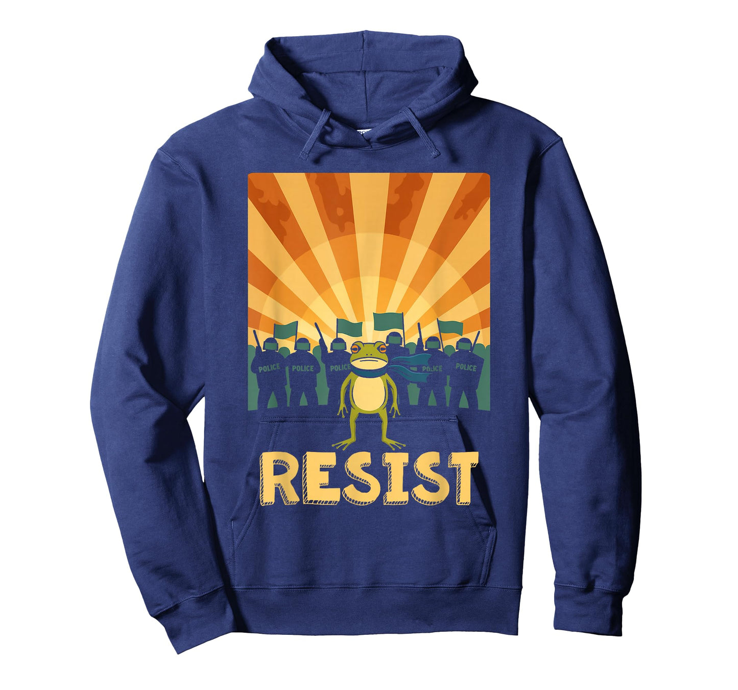 Funny Resist Portland Frog Protest T-Shirt