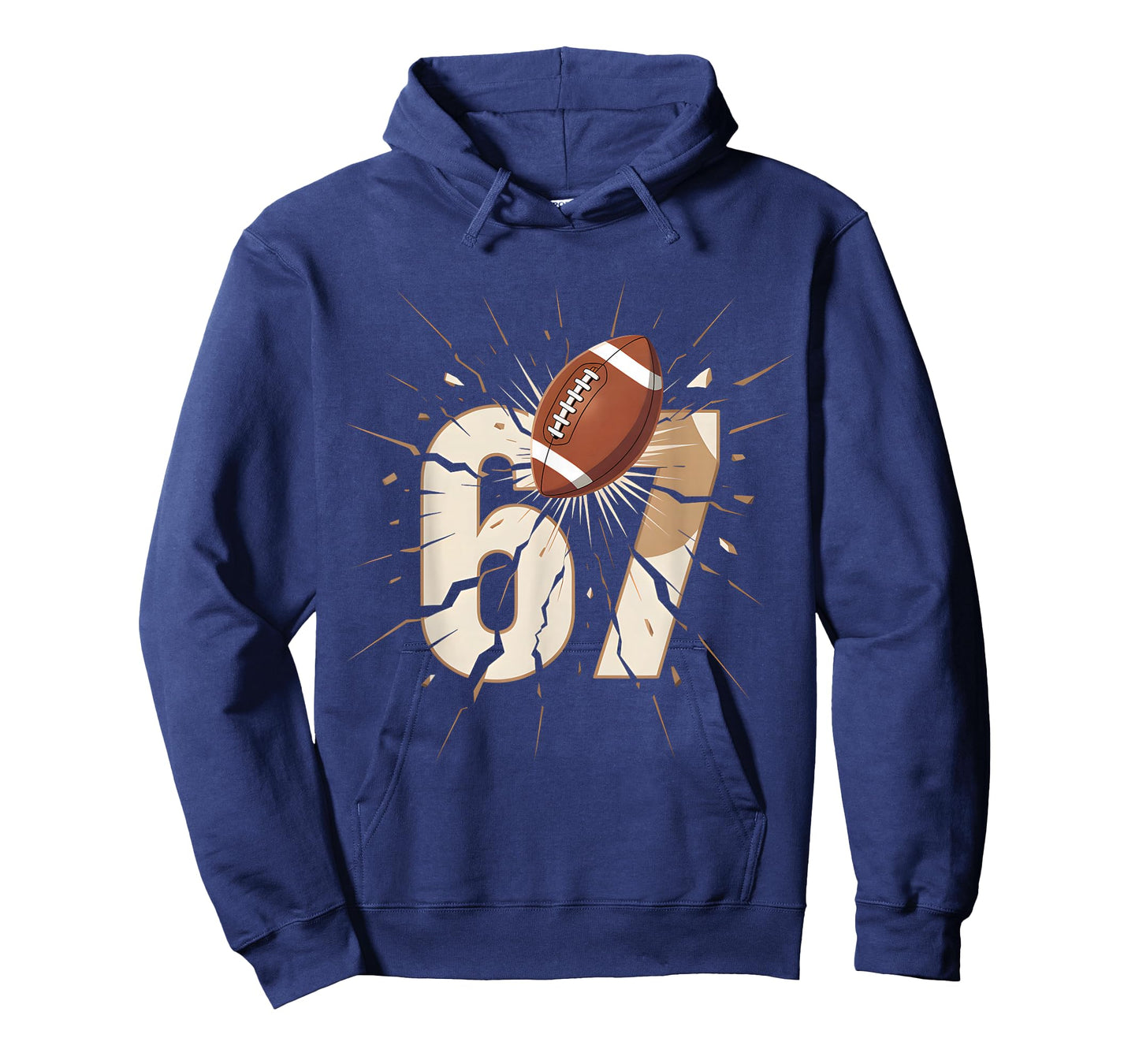 67 Football Six Seven 6 7 Meme 67 T-Shirt