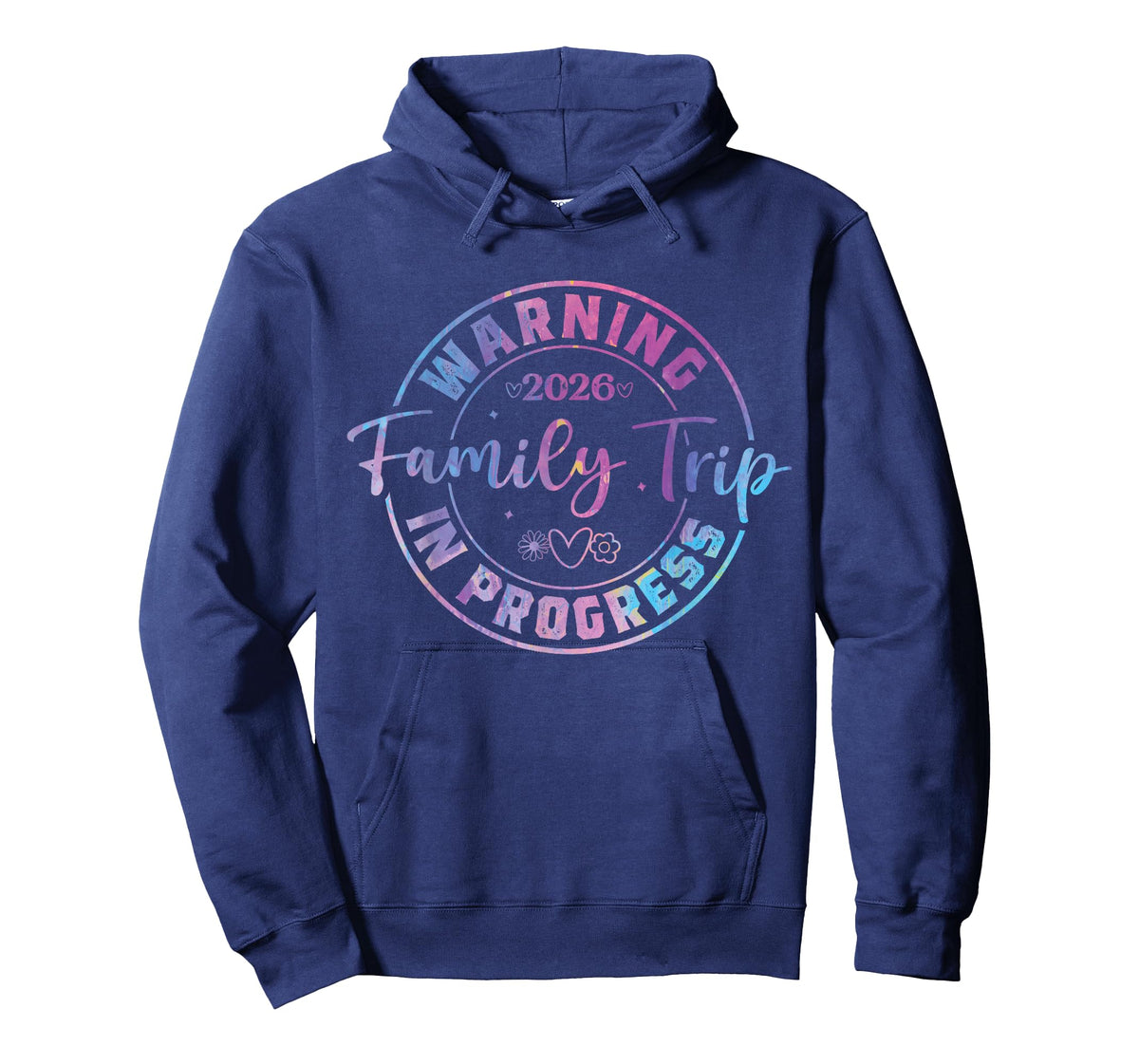 Warning Family Trip in Progress 2026 T-Shirt