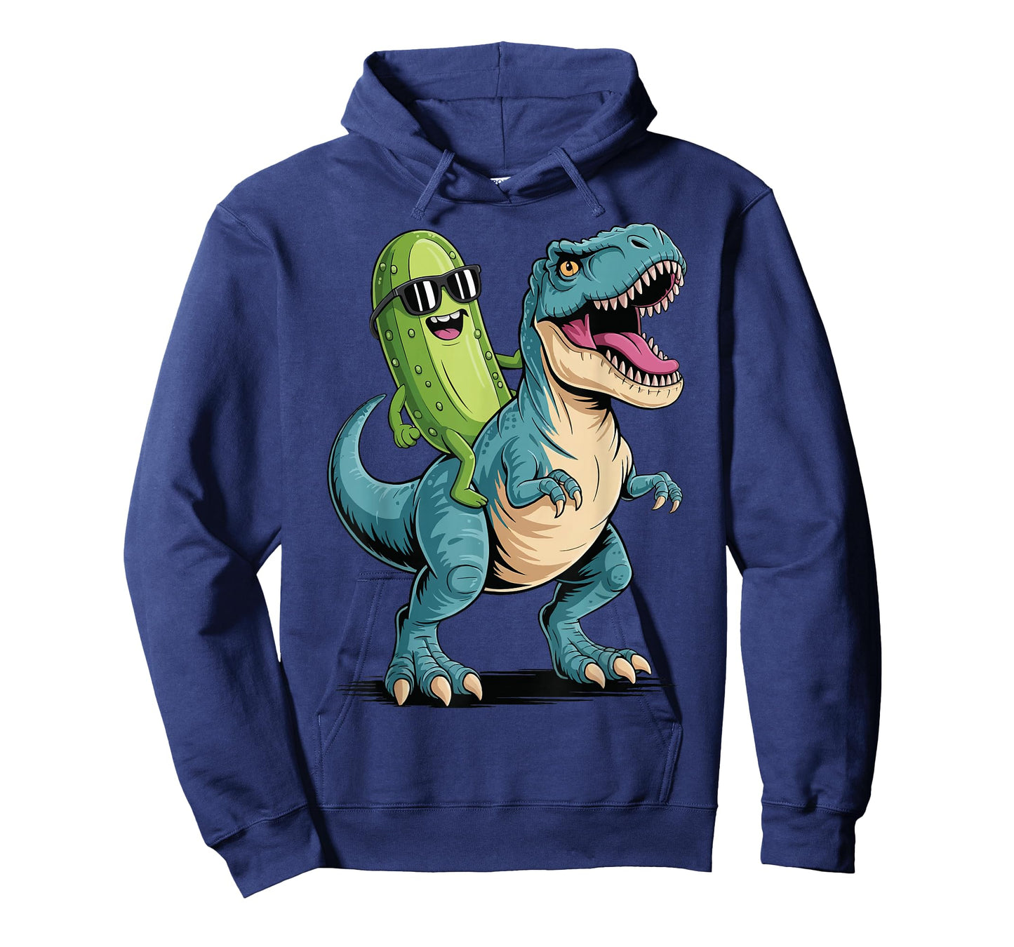 Pickle Riding a Dinosaur T-Rex T-Shirt