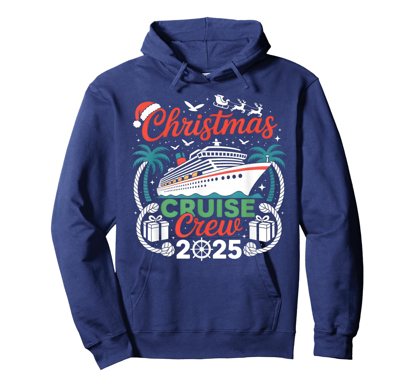 Christmas Cruise Crew 2025 Matching T-Shirt