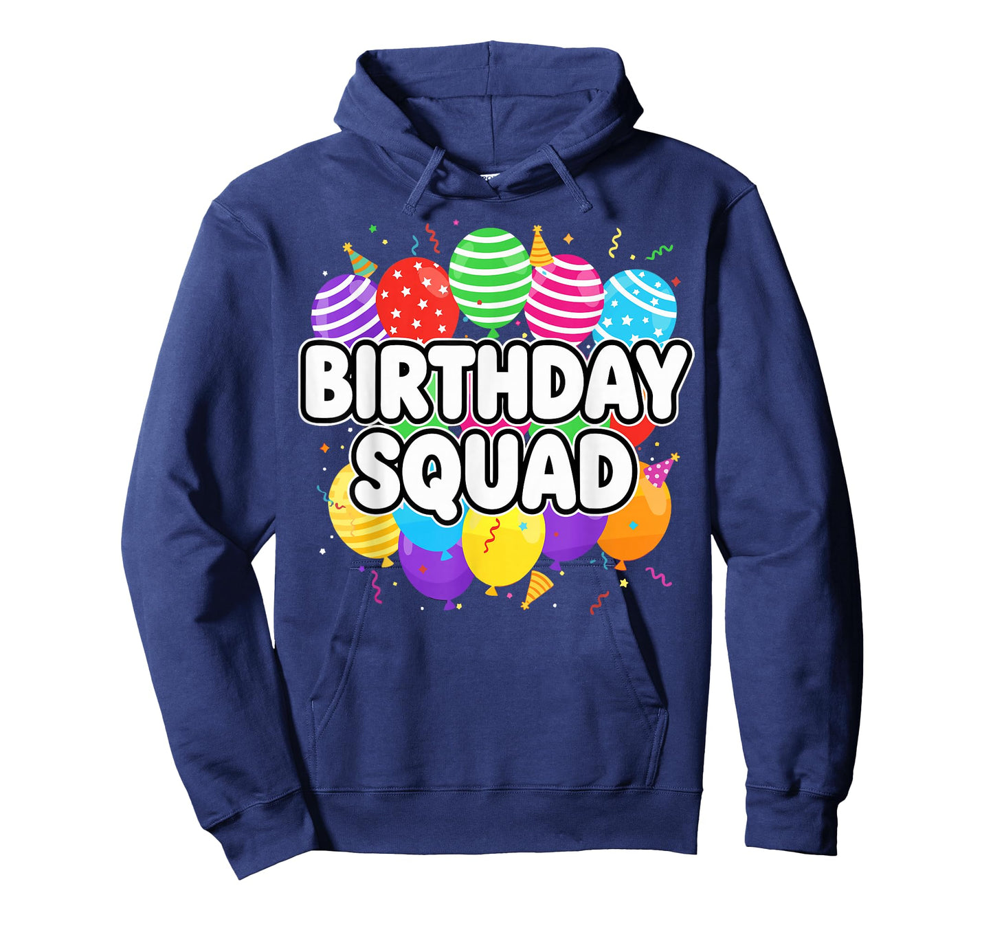 Birthday Squad Party Crew Matching T-Shirt
