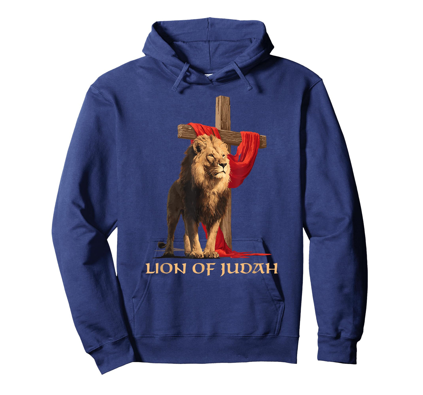 Lion of Judah Christian Faith Cross T-Shirt