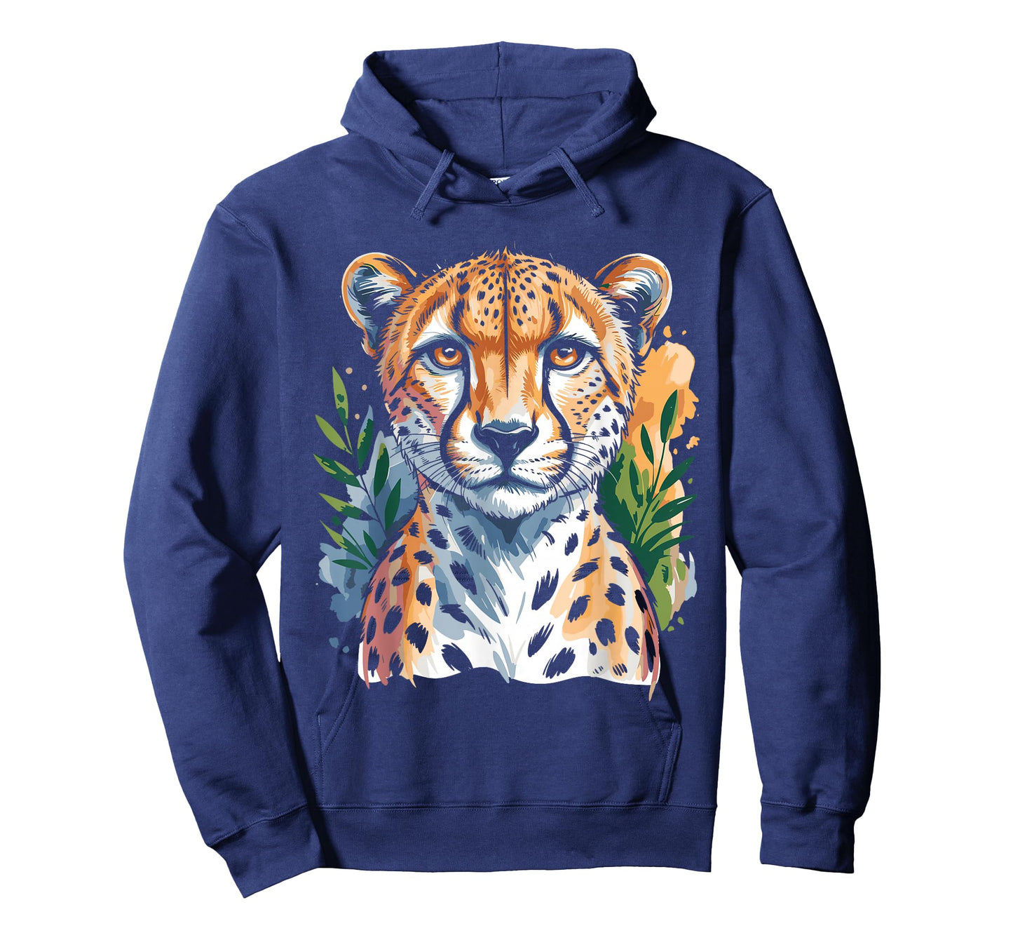 Watercolor Cheetah Face T-Shirt