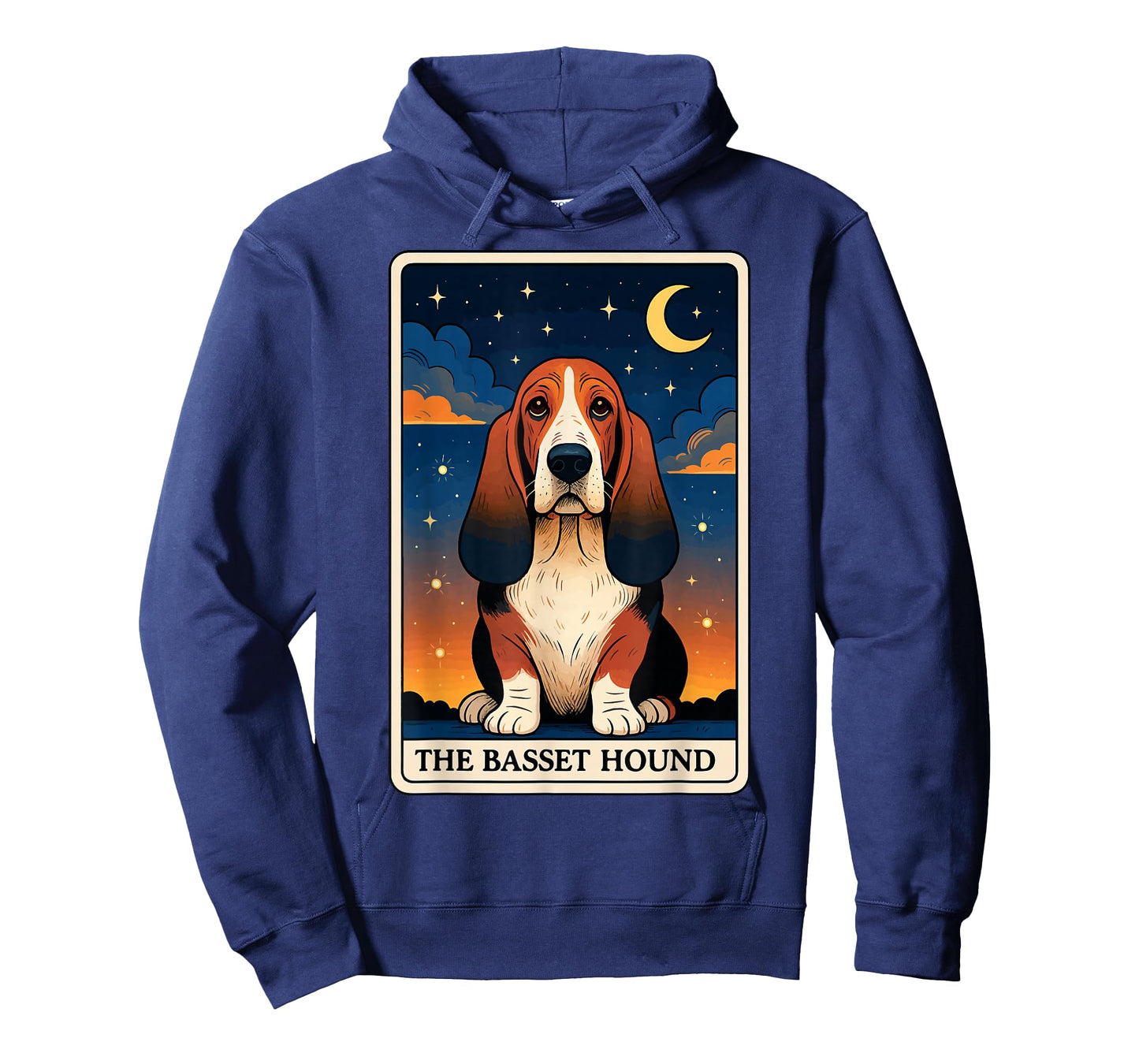 The Basset Hound Tarot Card T-Shirt