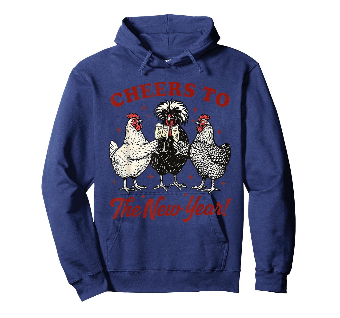 Chicken Cheers to The New Year T-Shirt