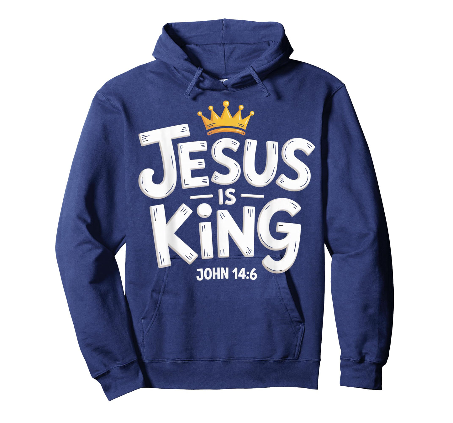 Jesus is King Christian Men T-Shirt