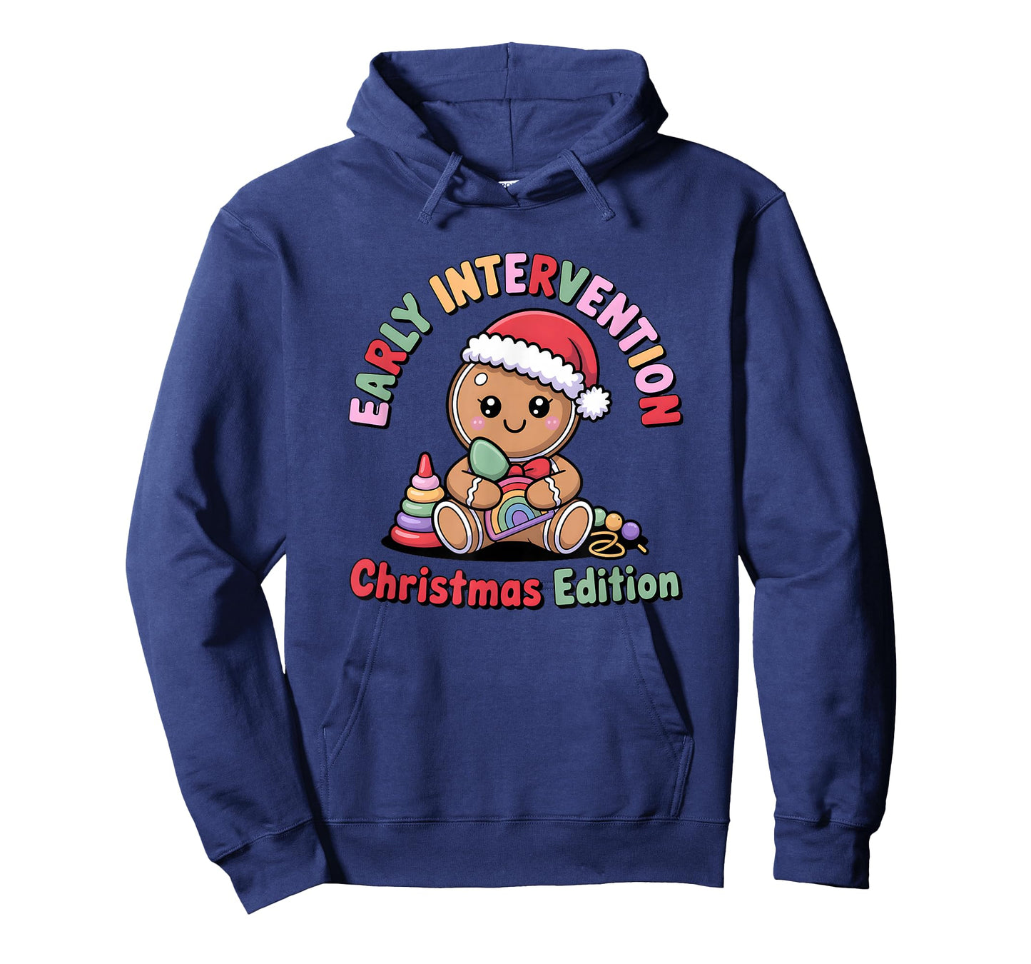 Cute Gingerbread Early Interventionist T-Shirt