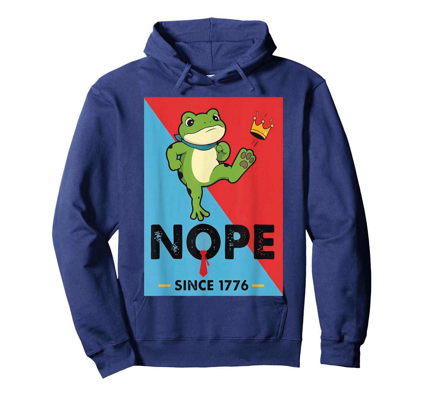 No Kings in America Frog Meme Women Men T-Shirt