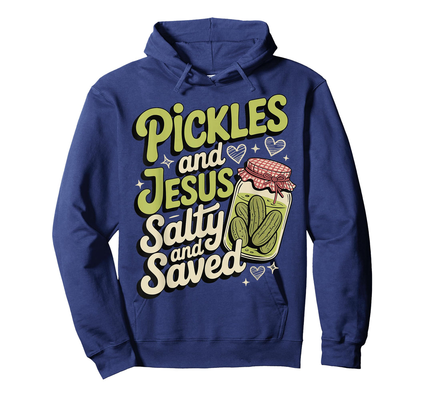 Pickles and Jesus Salty and Saved T-Shirt