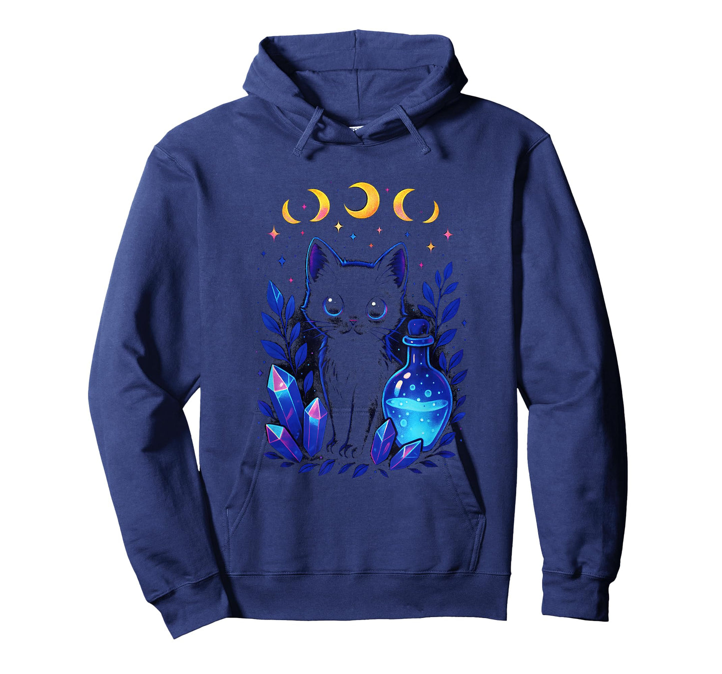 Cat - Witchy Gothic Kawaii Art T-Shirt