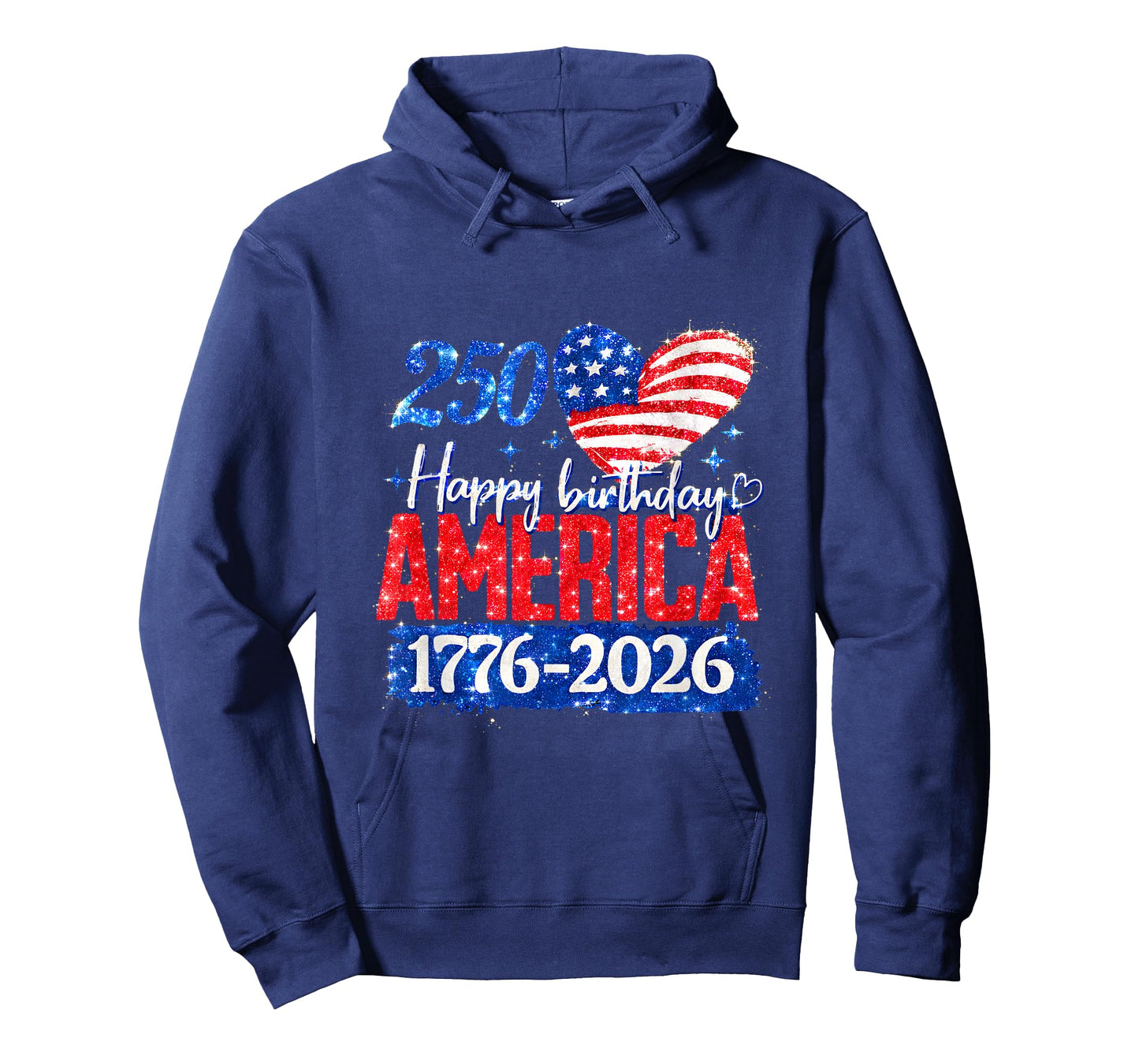 250th Happy Birthday America 1776-2026 T-Shirt