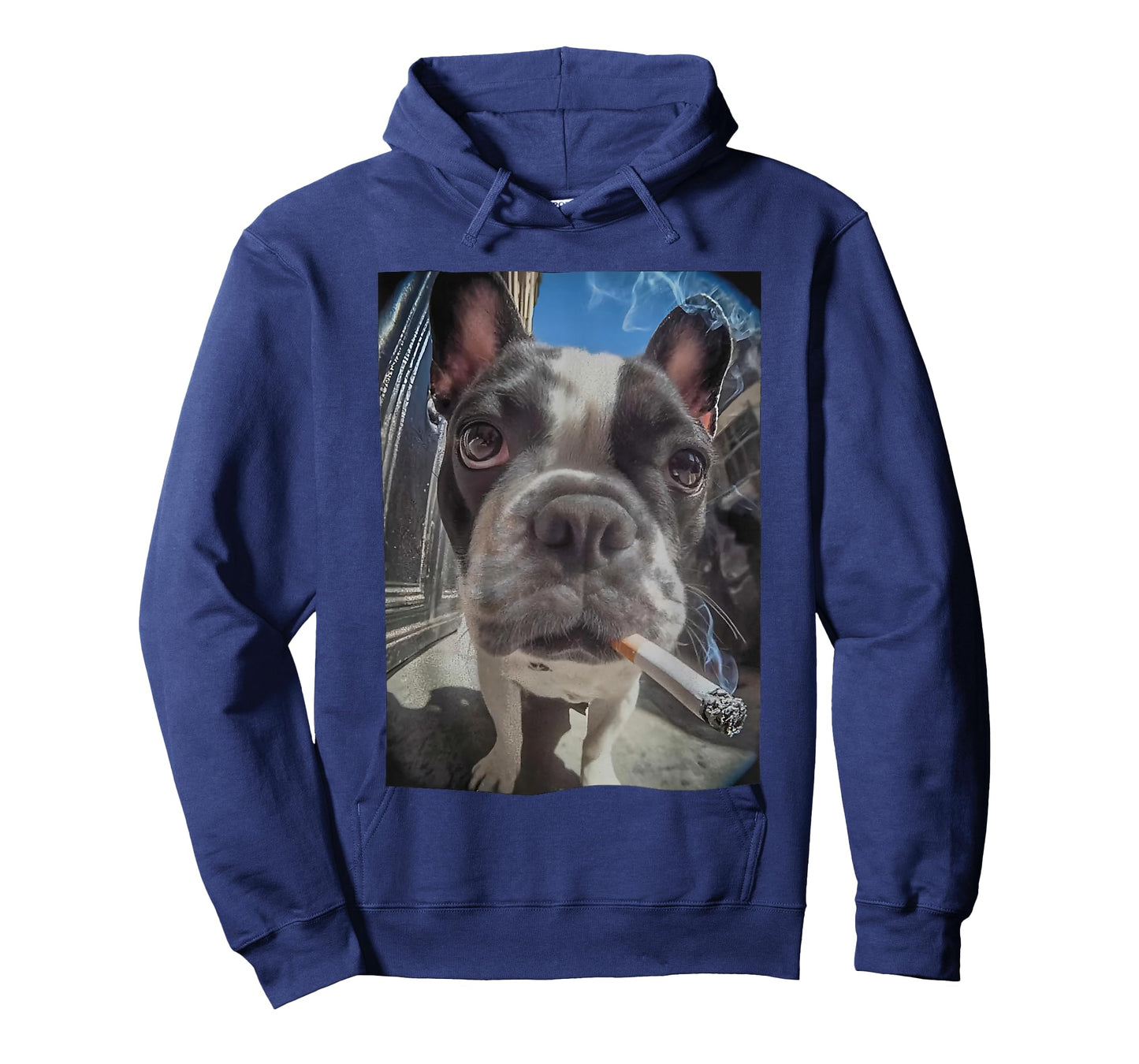 Funny Smoking Dog Meme T-Shirt