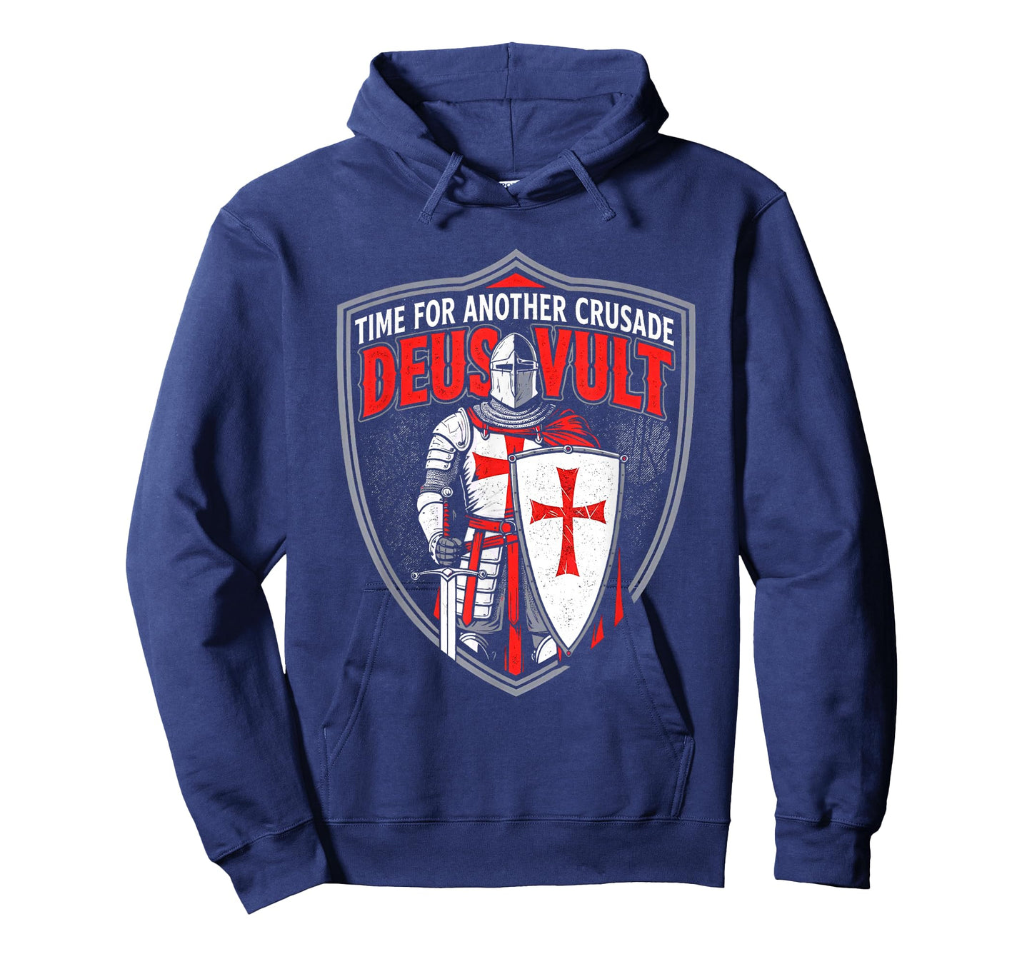 Time for Another Crusade Deus Vult T-Shirt