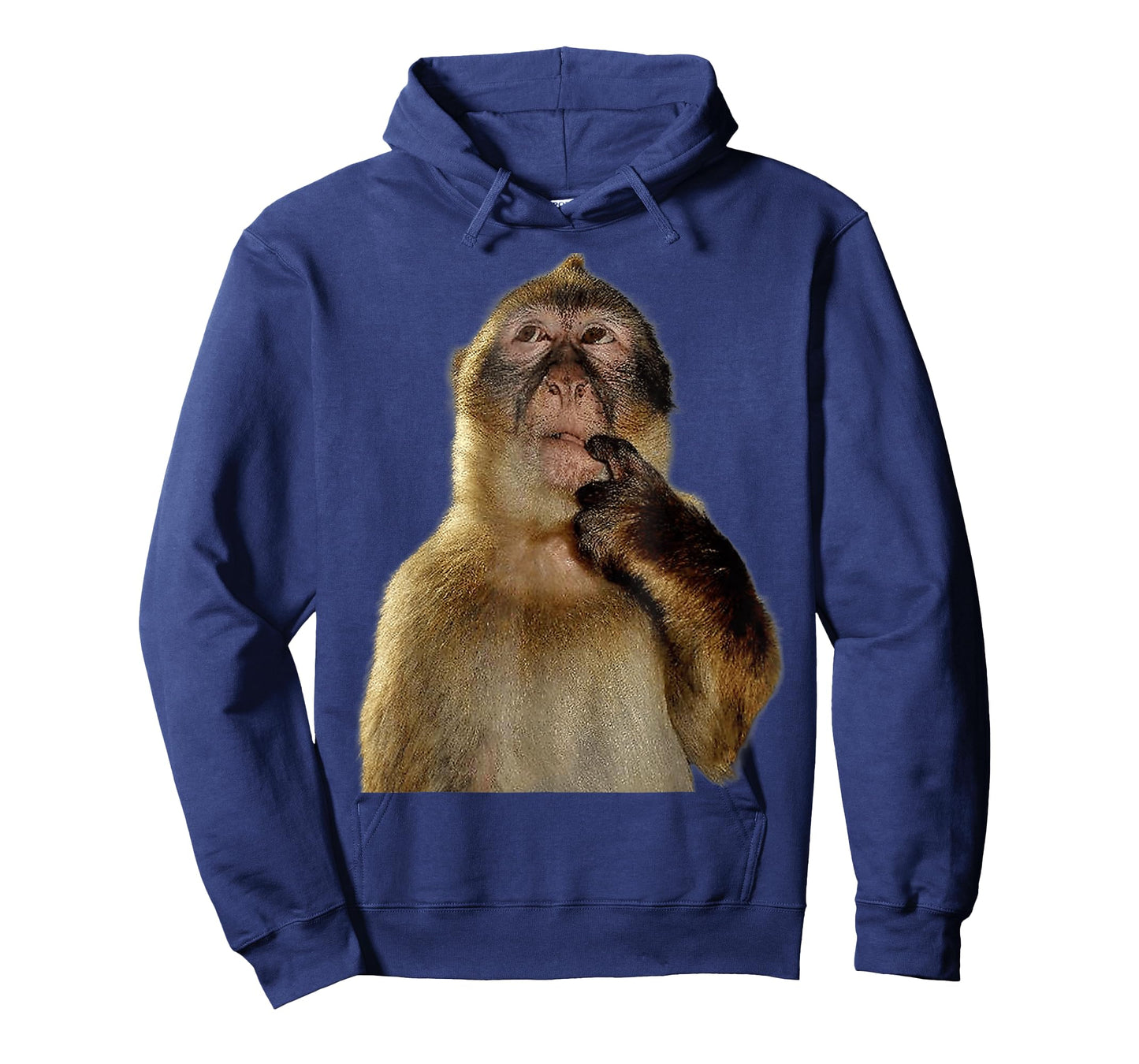 Thinking Monkey Funny Meme Cute T-Shirt