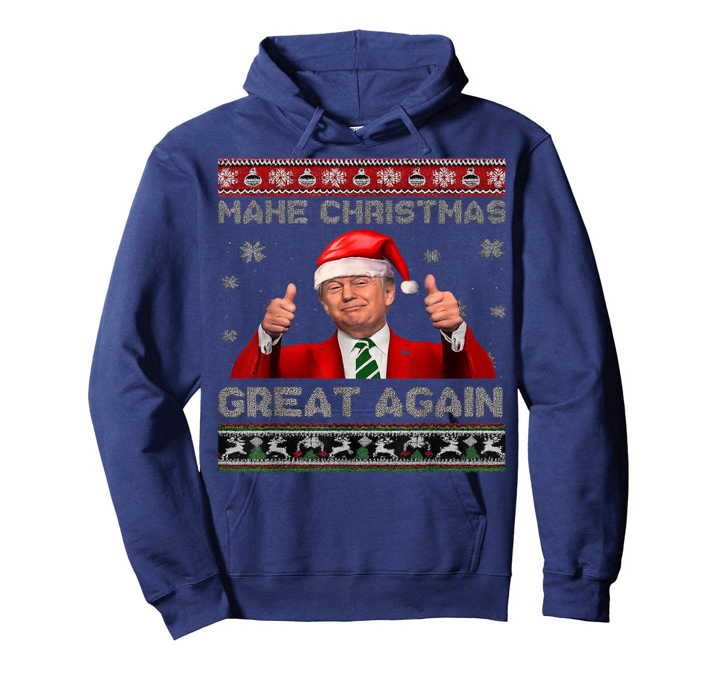 Make Christmas Great Again Xmas Trump T-Shirt