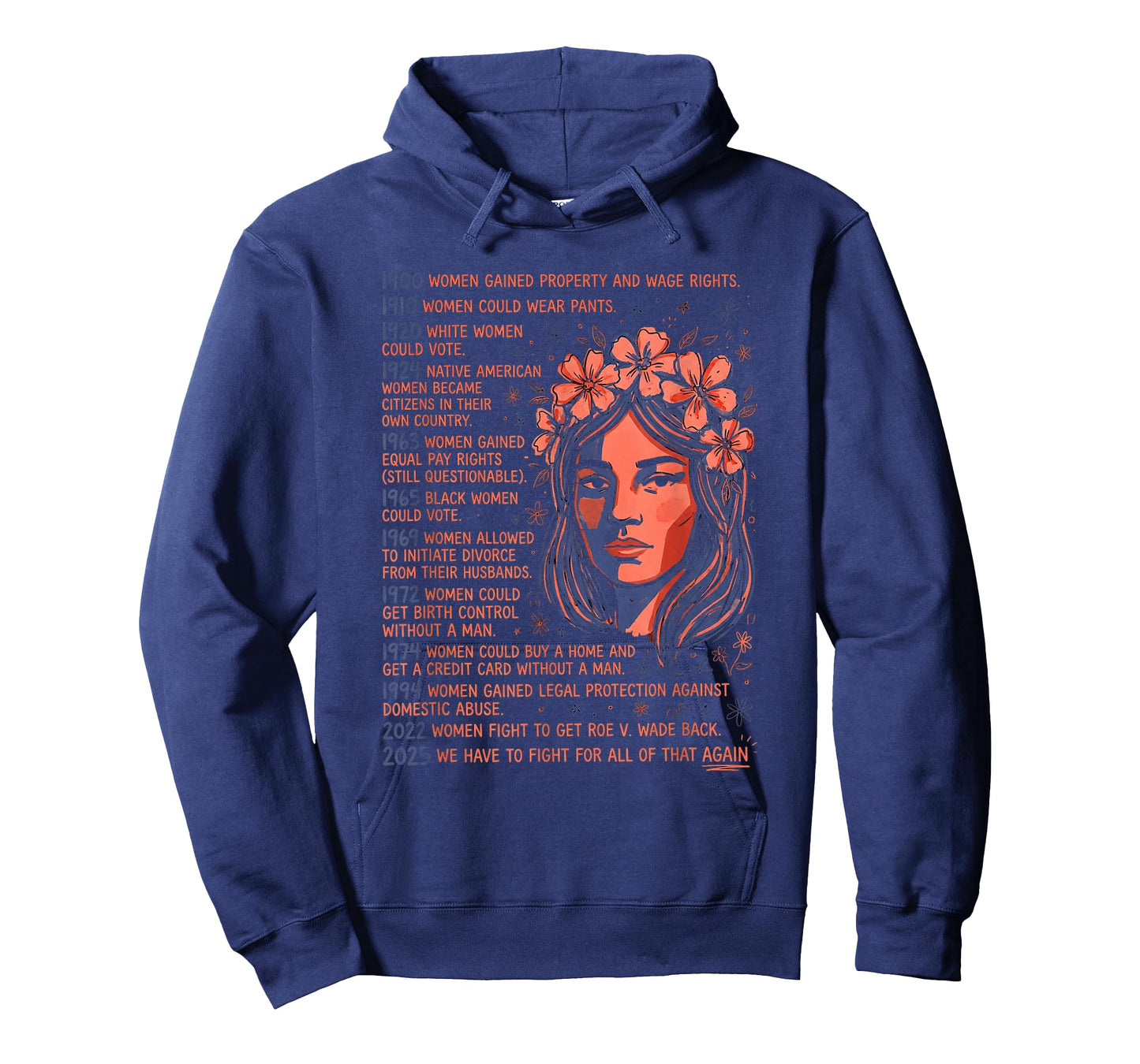 Timeline Feminist Protest Activism T-Shirt