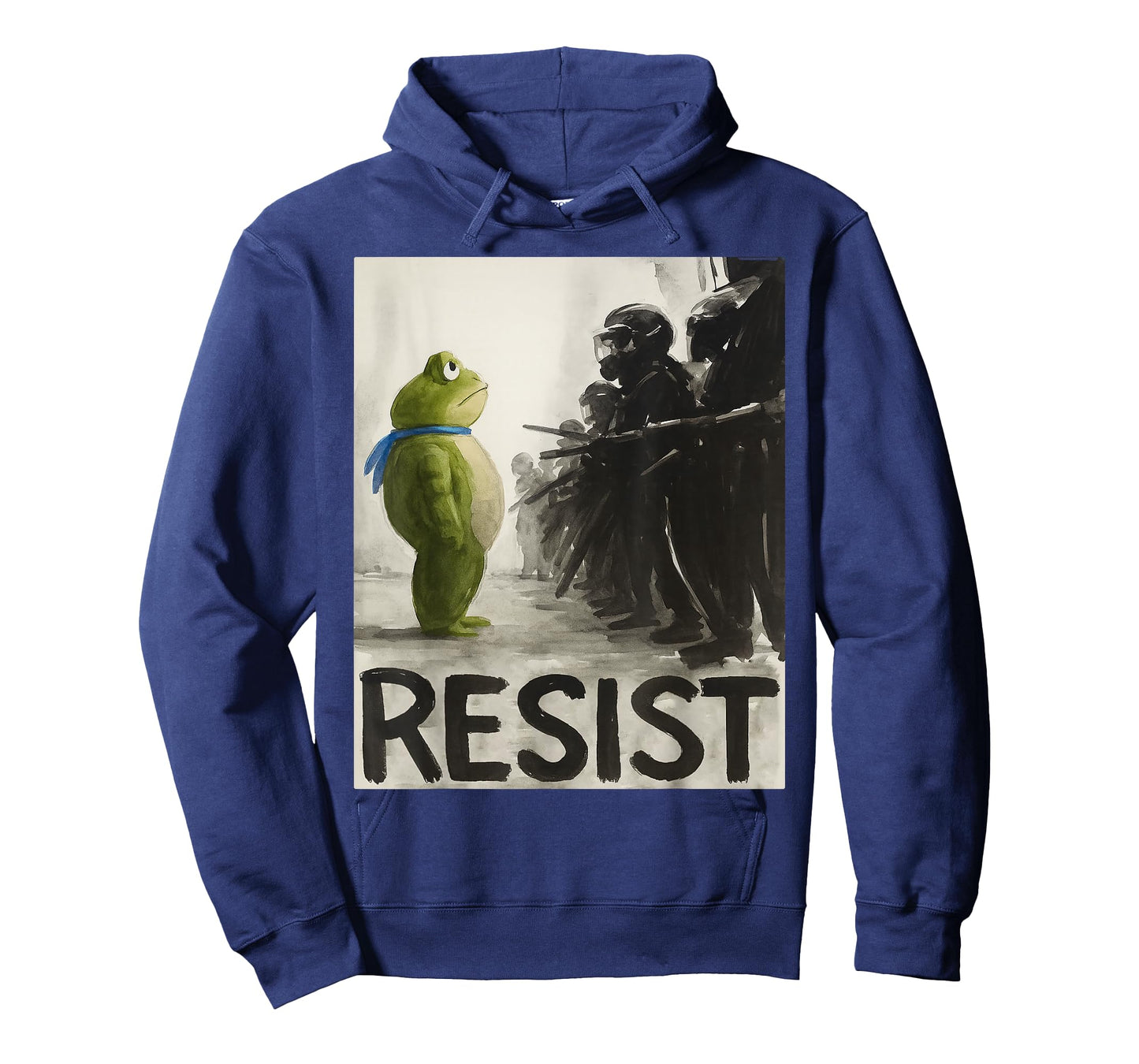 Portland Frog Protest Retro Vintage T-Shirt