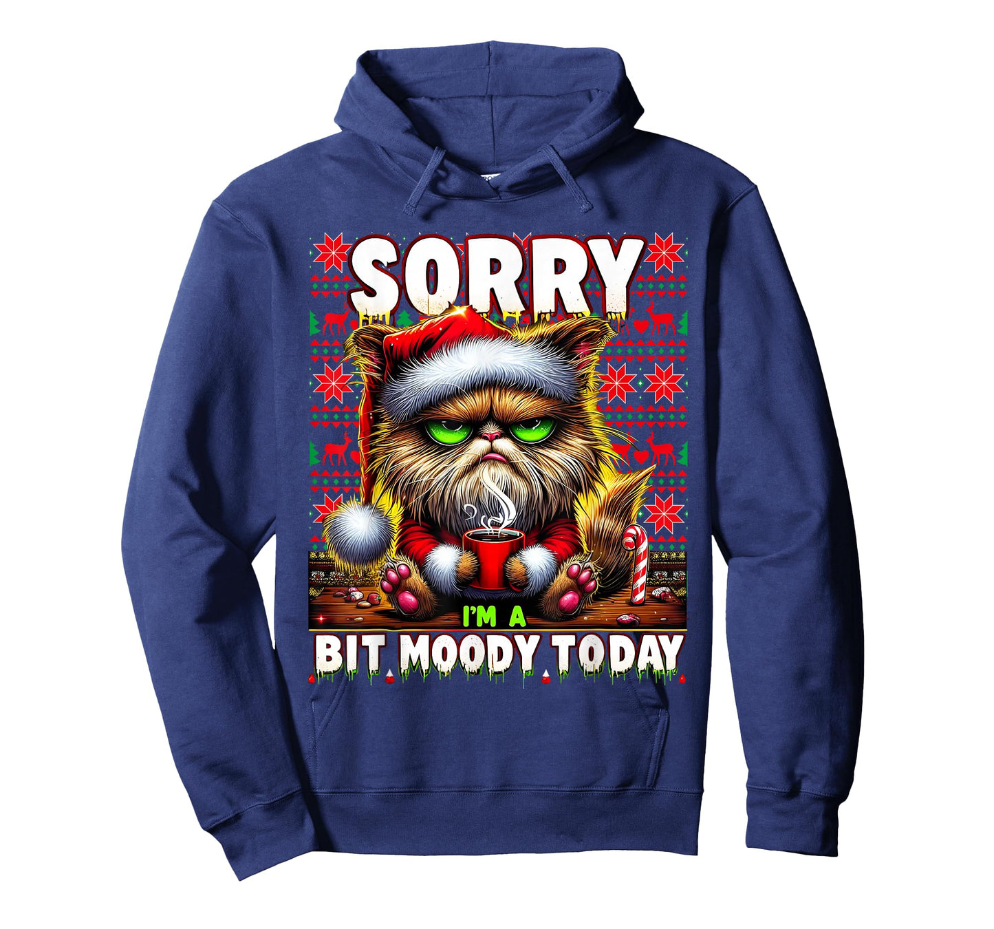 Funny Christmas Cat Lovers T-Shirt
