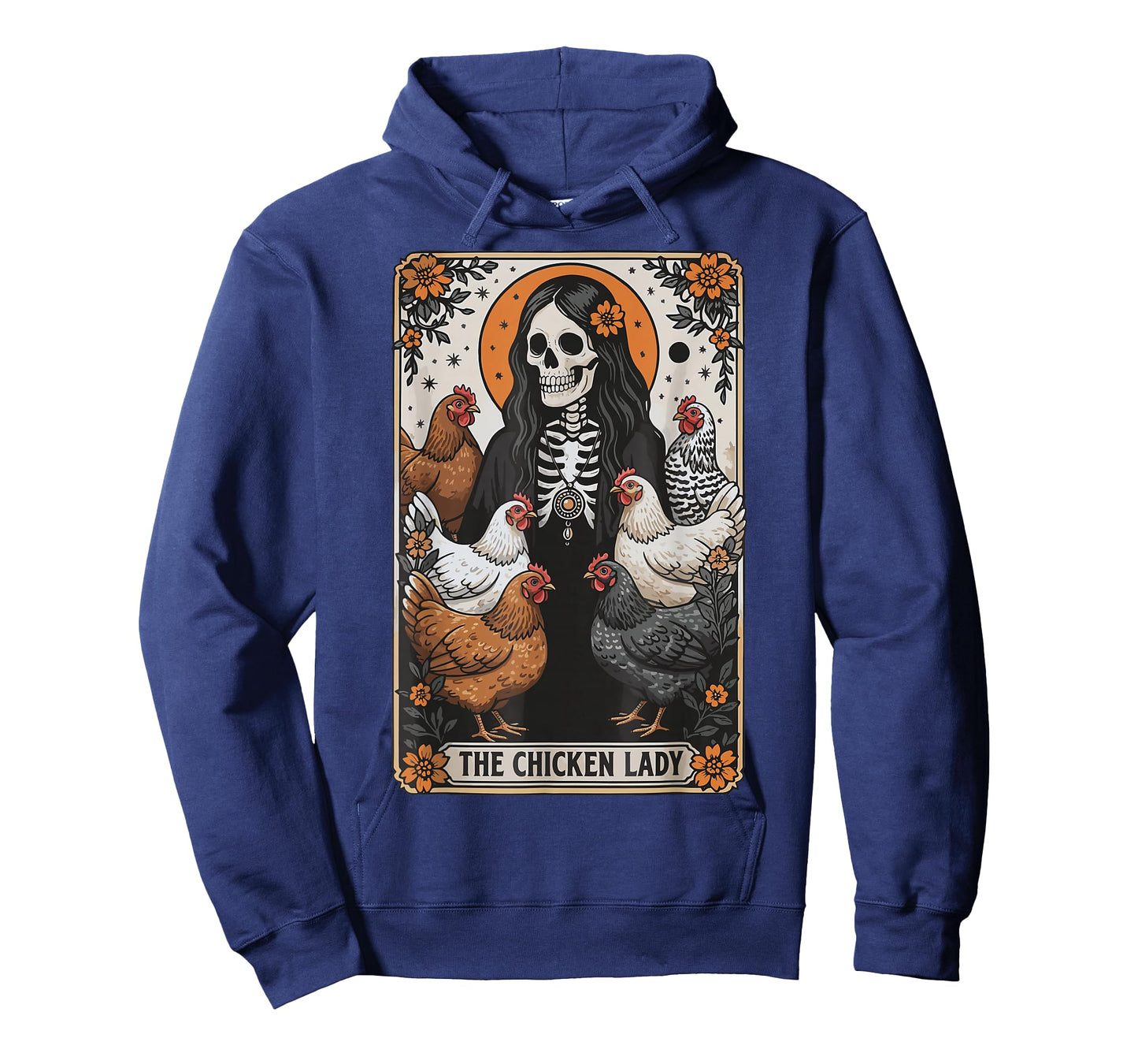 The Chicken Lady Tarot Card T-Shirt