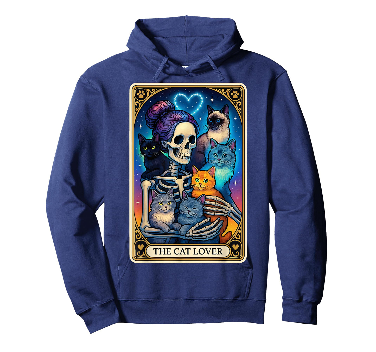 The Cat Lover Tarot Card T-Shirt