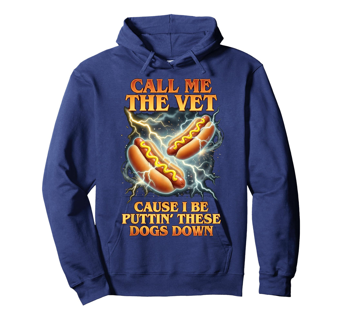 Dogs Down Hot Dog Eater T-Shirt