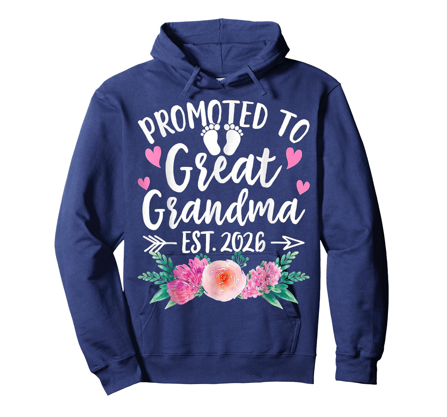 Promoted to Great Grandma 2026 T-Shirt