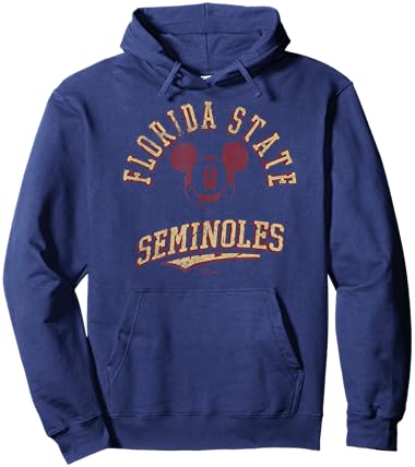Florida State Seminoles Mickey Mouse Retro Hoodie - Hoodie | Navy